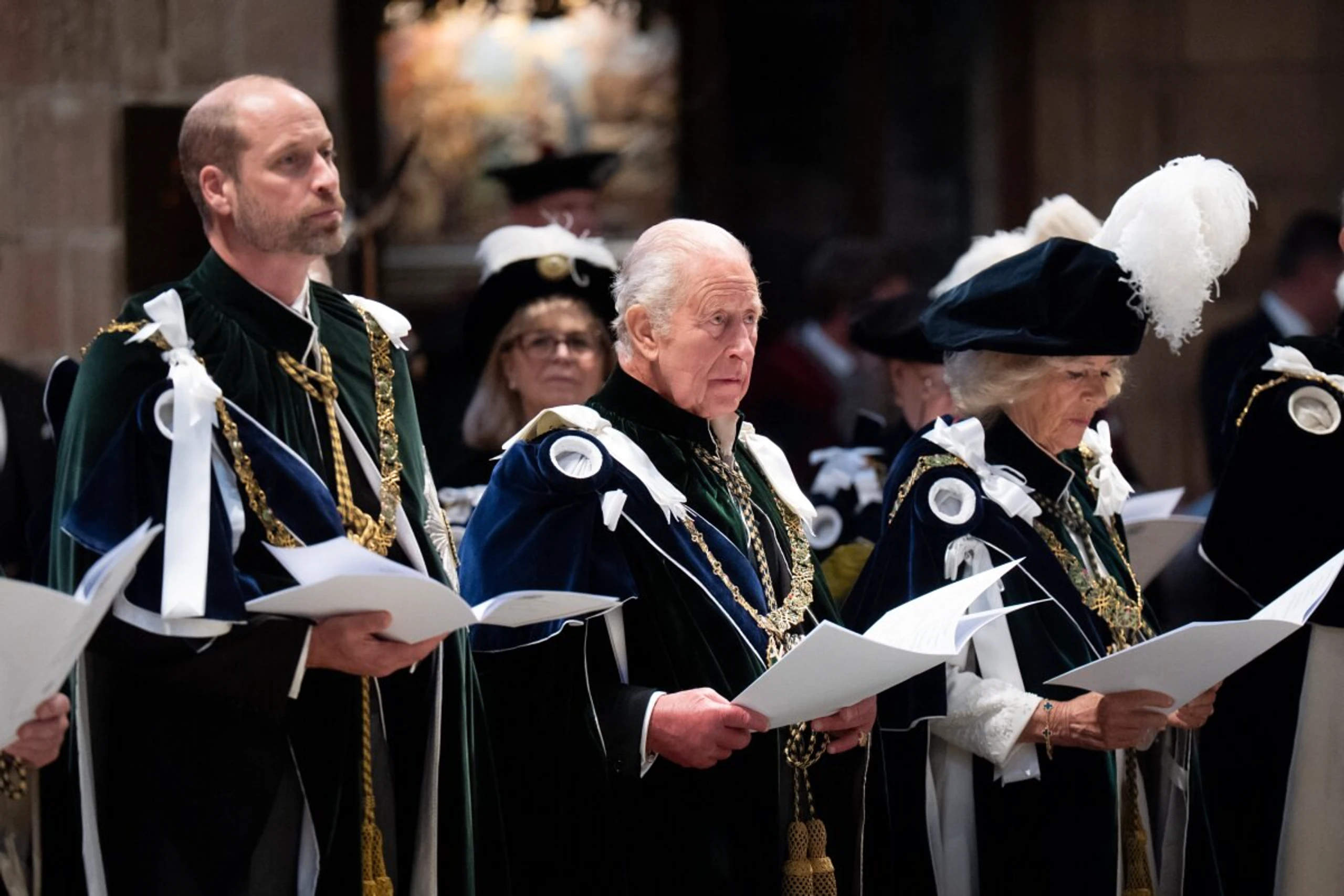 Prinz William vertritt König Charles bei Begräbnis