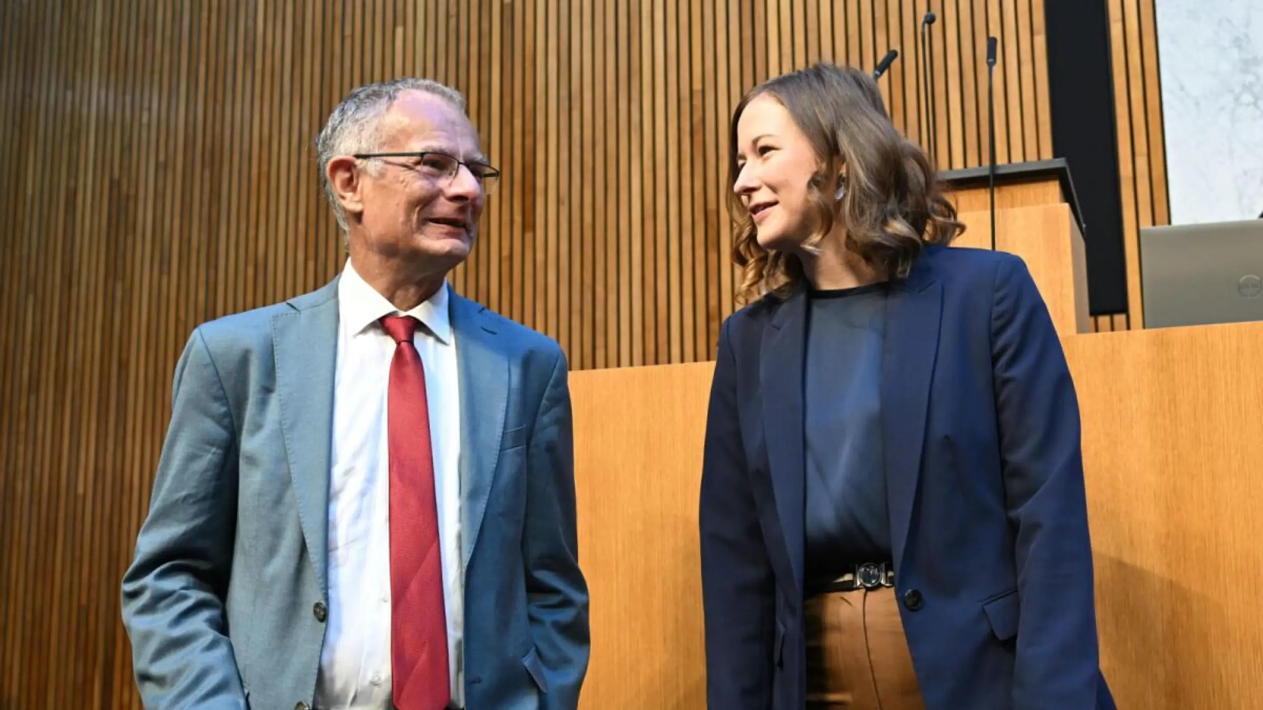 © Apa, HELMUT FOHRINGER Es wurde schon einmal mehr gelacht