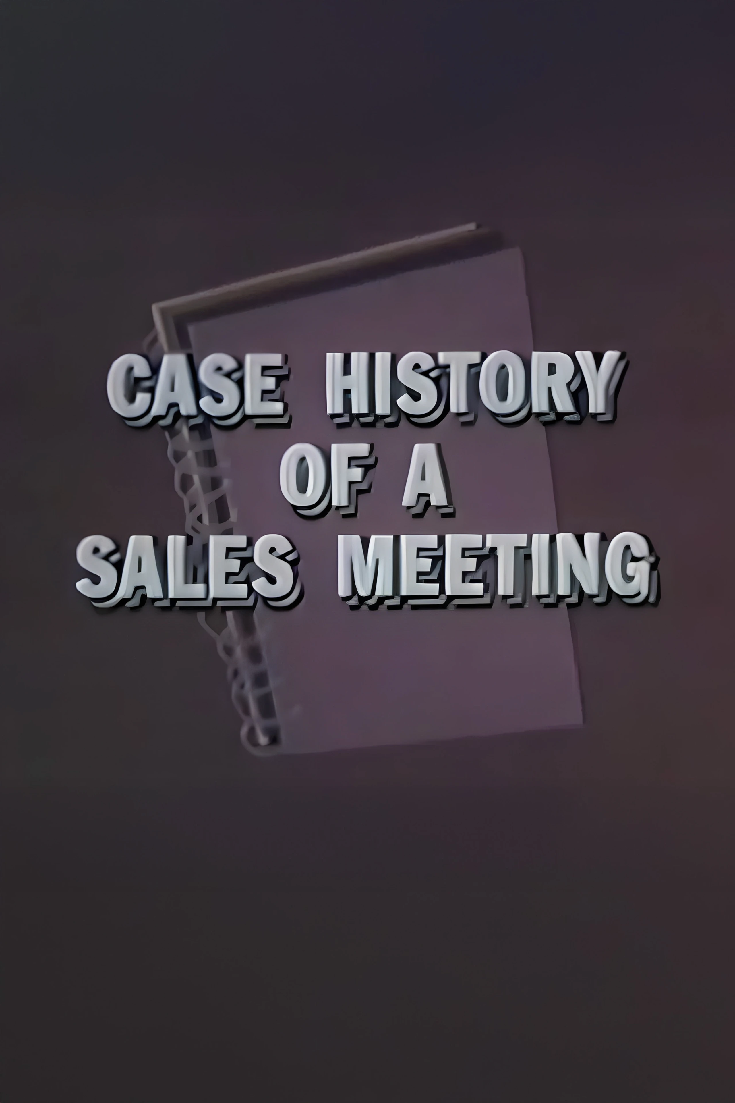 Case History of a Sales Meeting