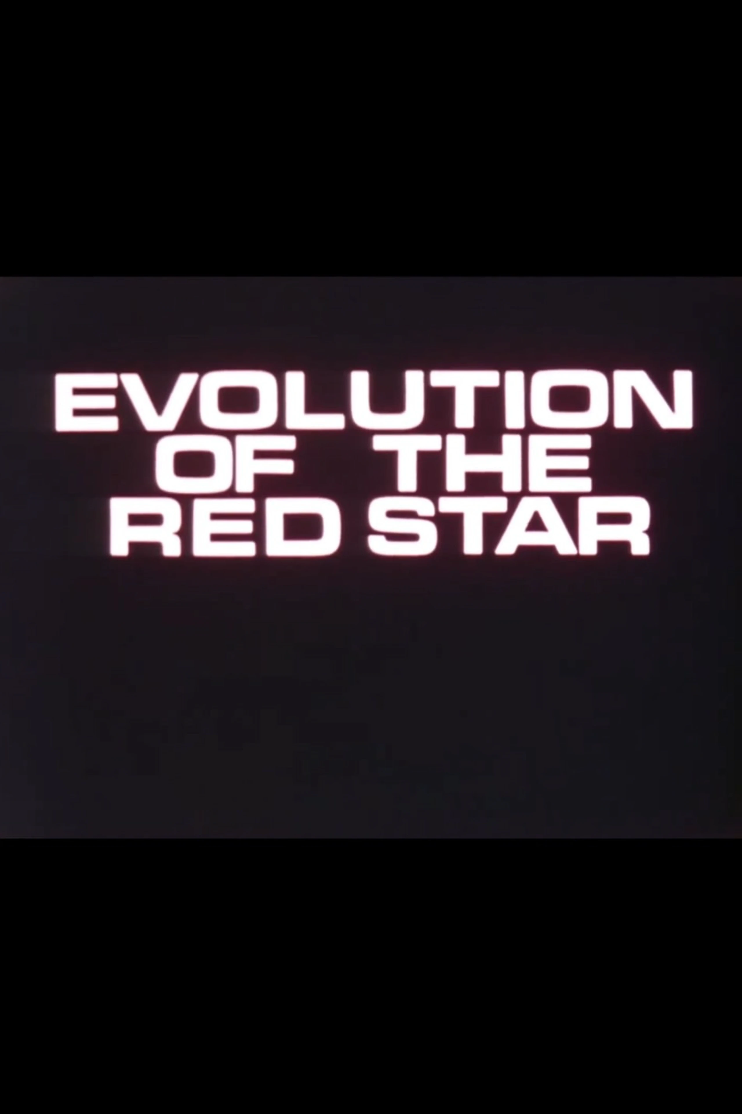 Evolution of the Red Star