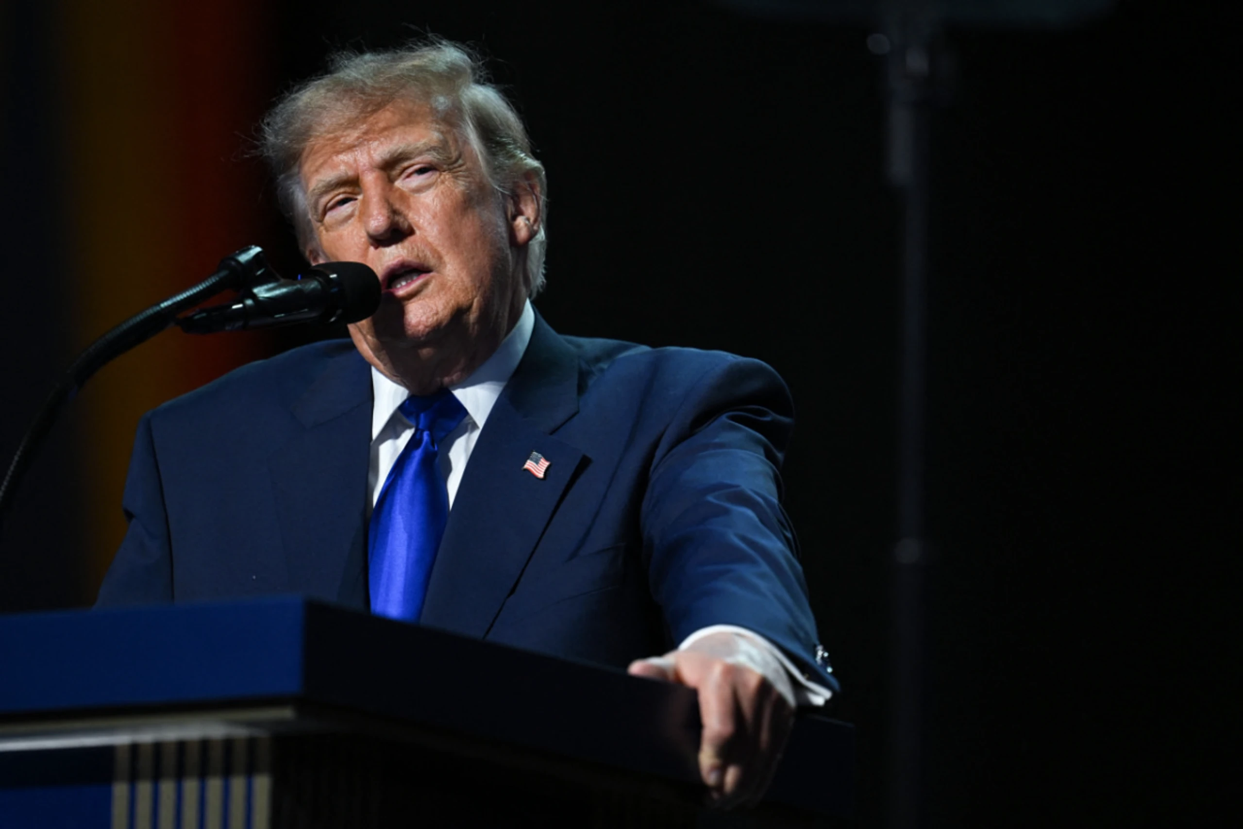 Trump peitschte seine Partei in Dallas auf den Wahl-Endspurt ein