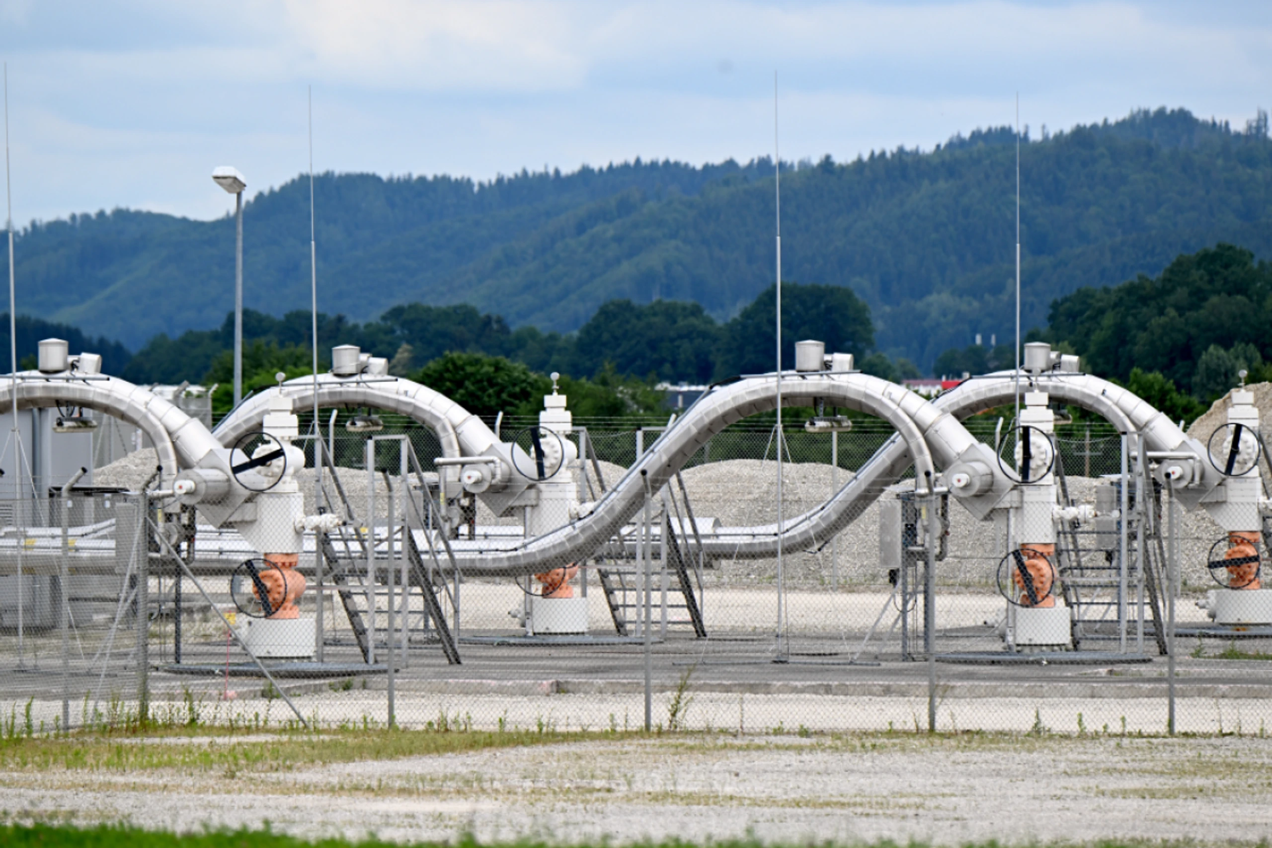 Gasspeicher in Haidach zählt zu den größten Speichern in Mitteleuropa