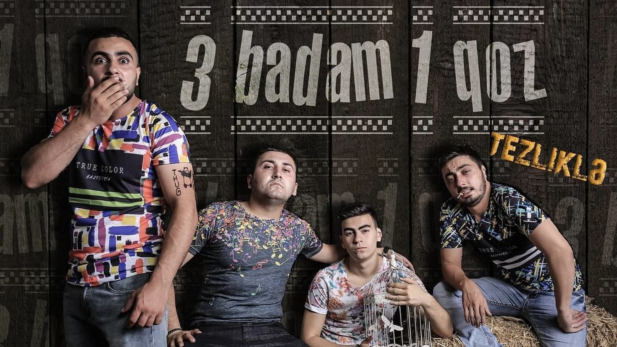 3 badam 1 qoz