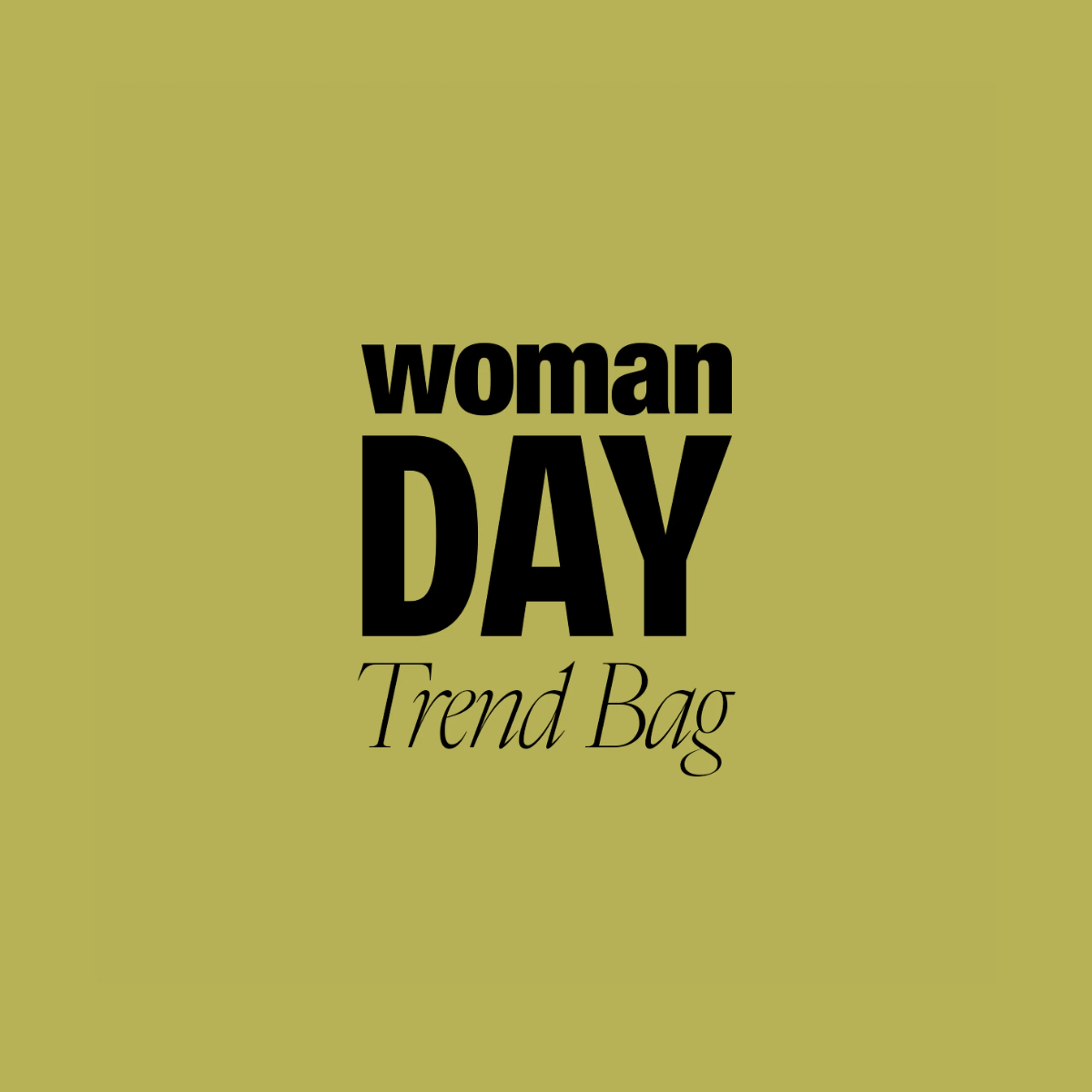 So bekommen Sie die exklusive WOMAN Trend Bag