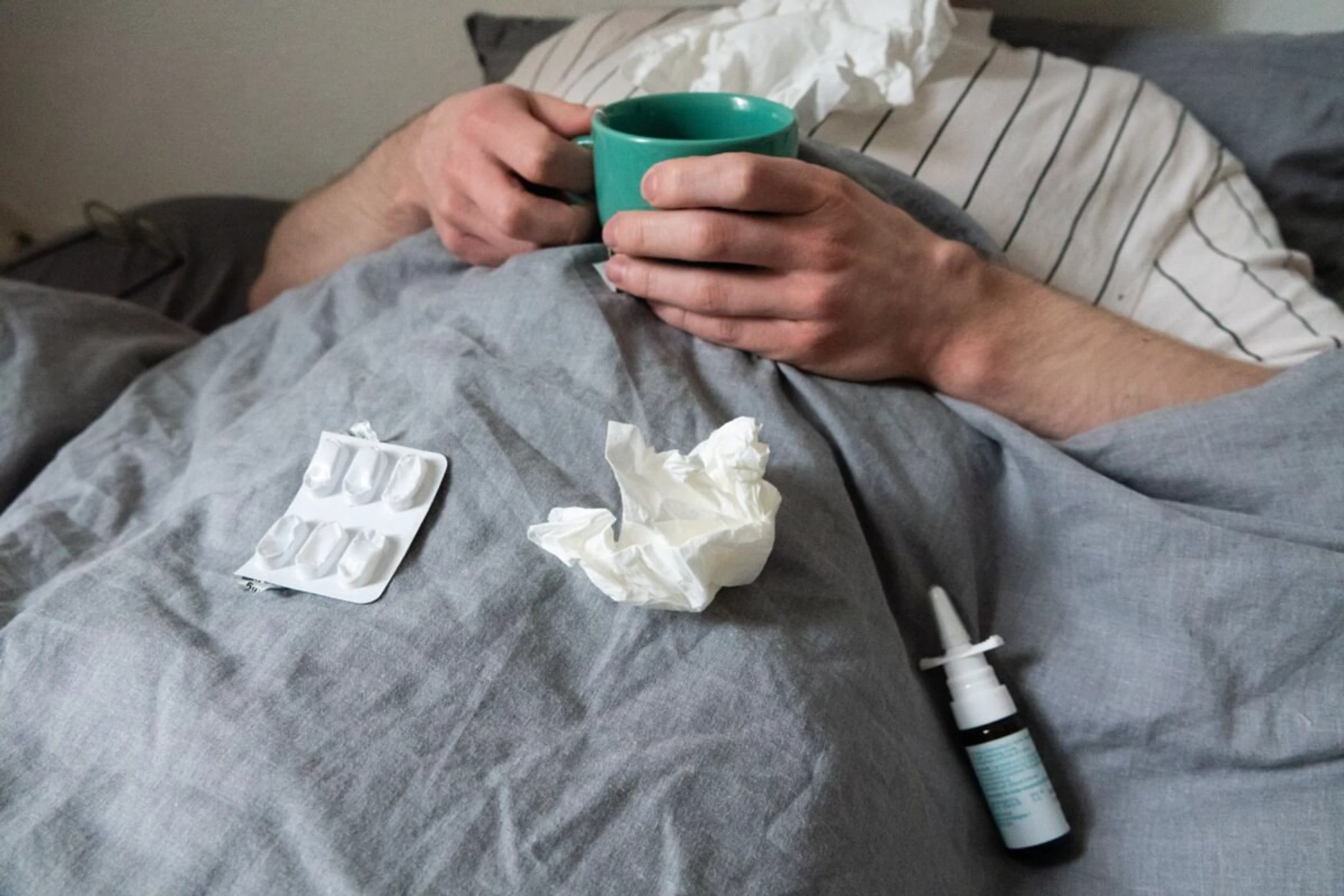 Oft ist eine Grippe nicht von einer Erkältung zu unterscheiden