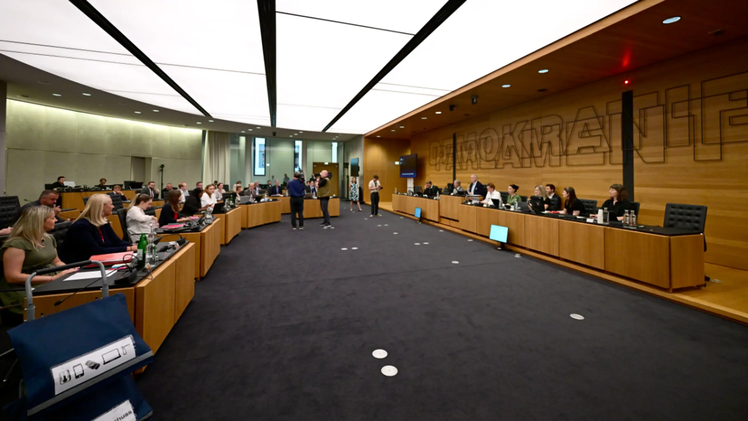 © Roland Schlager, Apa Der U-Ausschuss-Sitzungssaal im Parlament