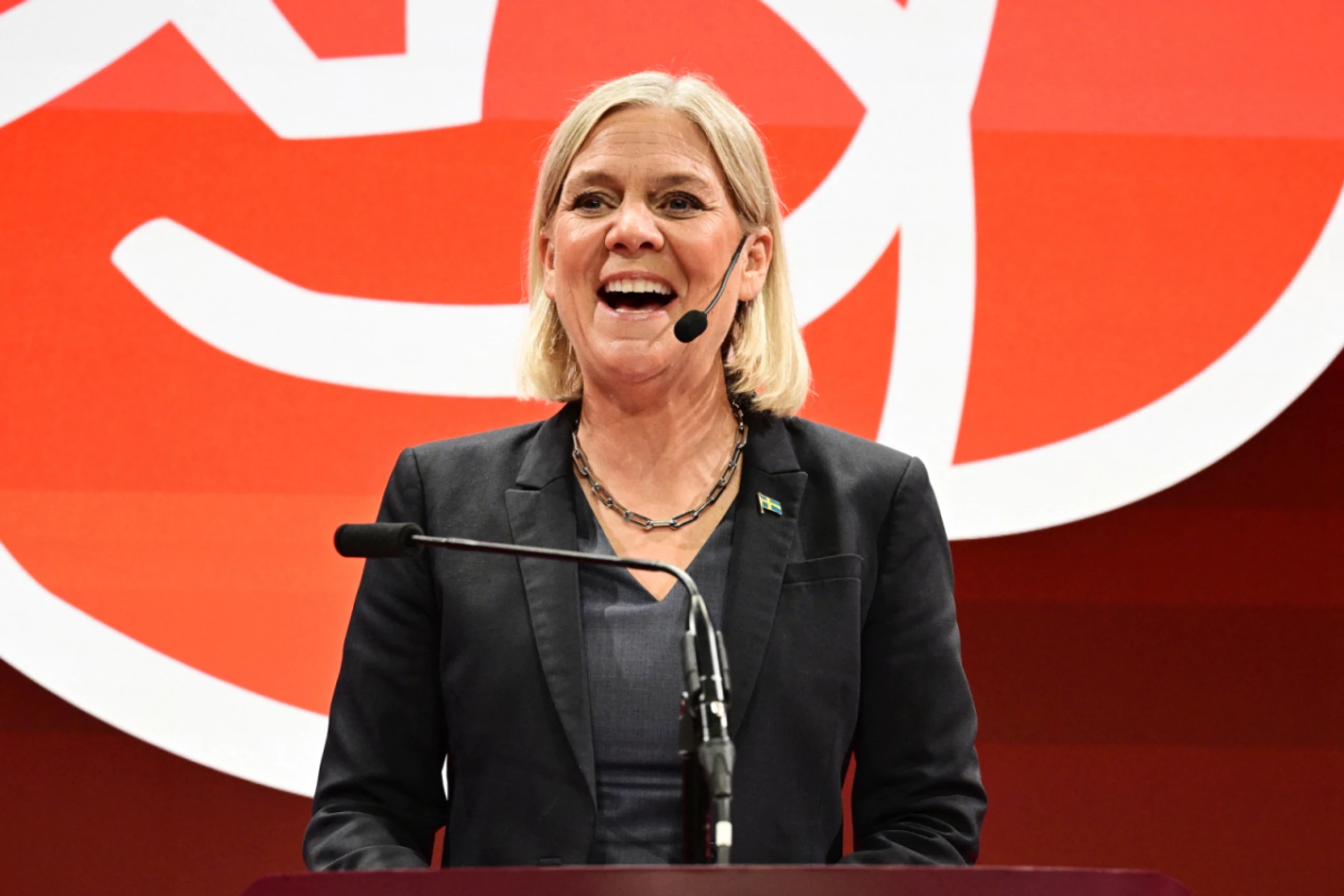Knappe Wahlsiegerin Magdalena Andersson