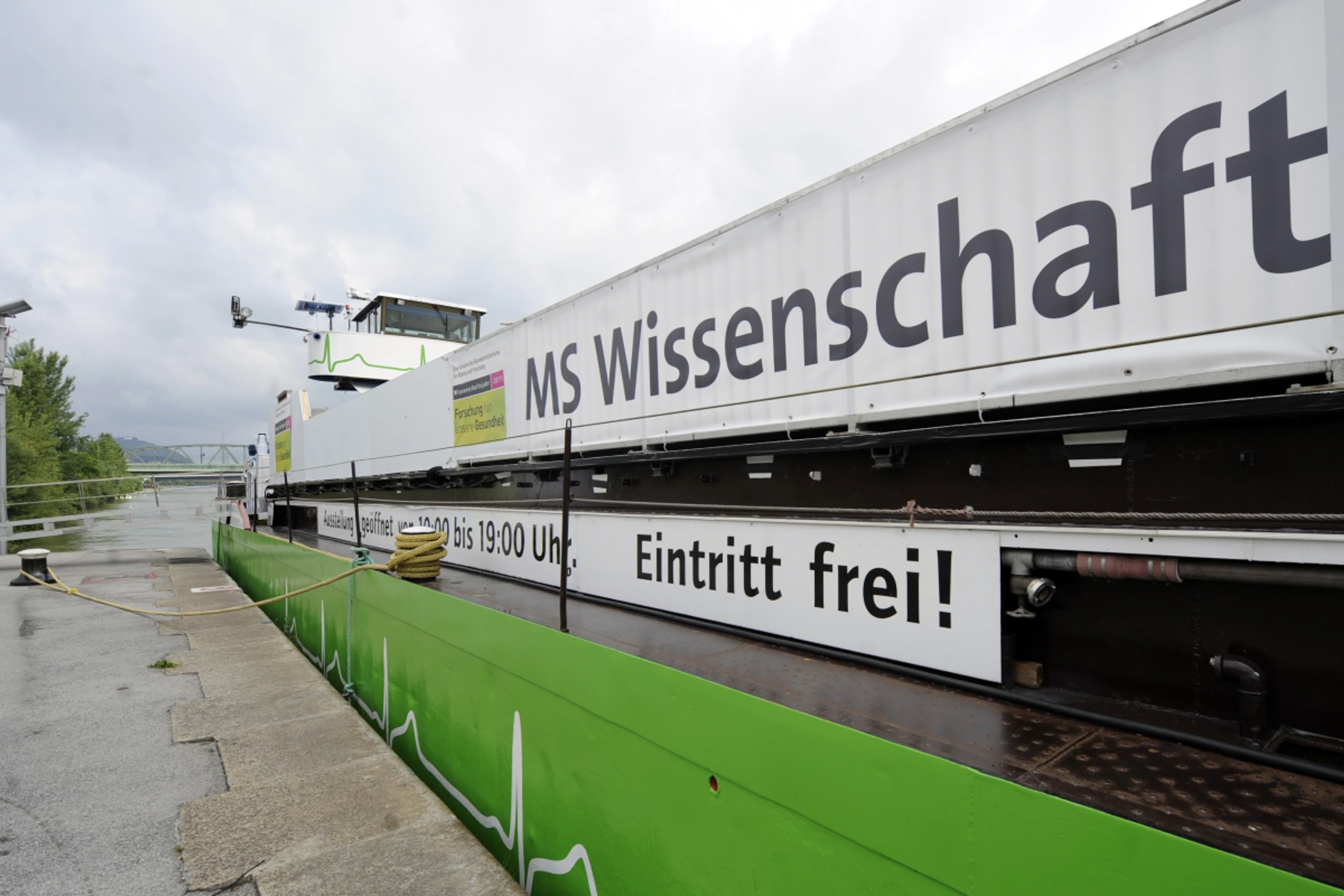Das "MS Wissenschaft" (Archivbild)