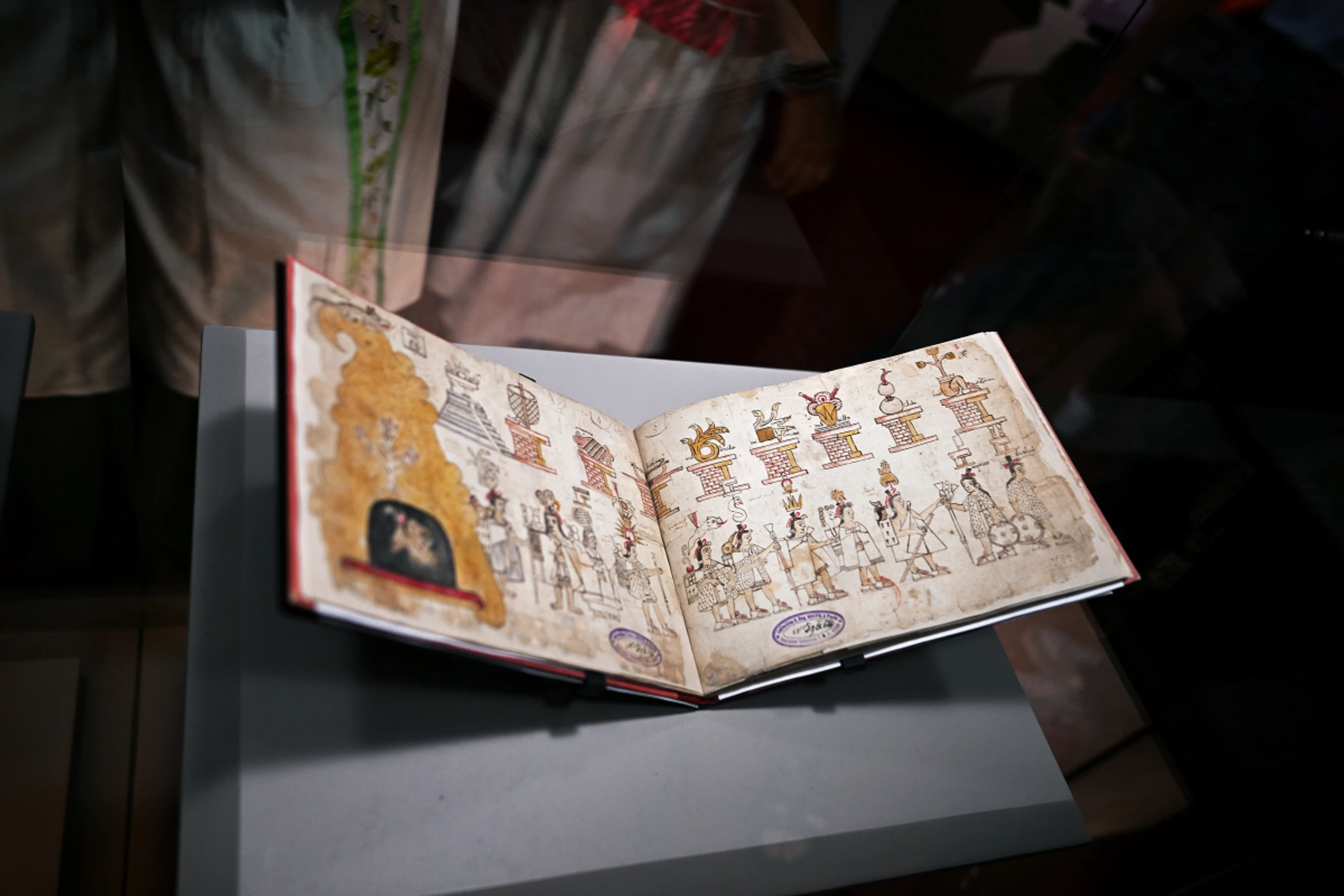 Der Kodex Azcatitlan erzählt die Geschichte des Volkes der Mexica