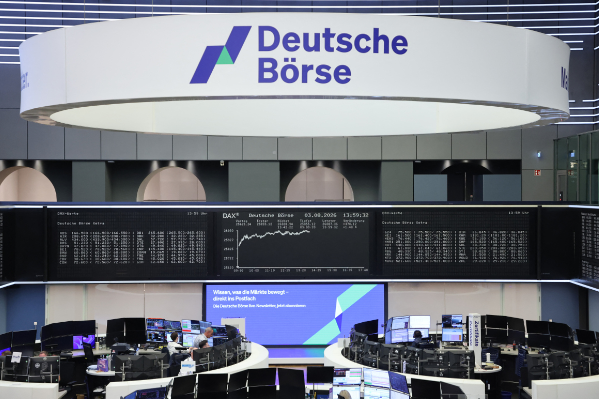DAX legt um über ein Prozent zu