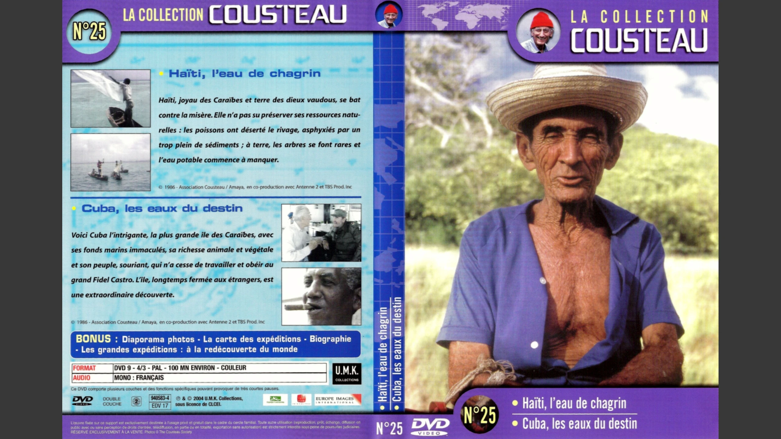 La collection Cousteau N°17-2 - Amazonie : la rivière enchantée
