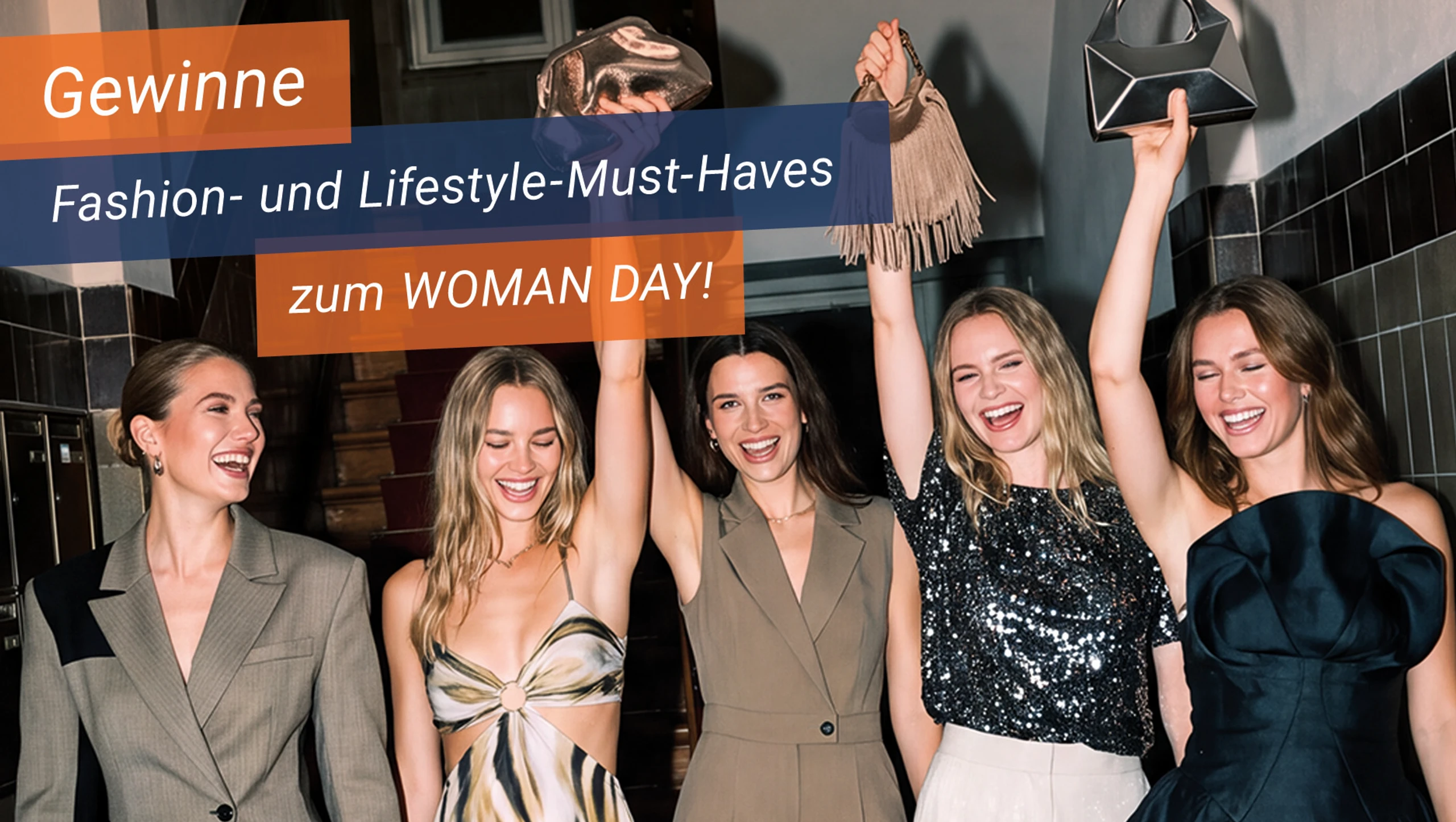 Gewinnen Sie 1 von 3 exklusiven WOMAN DAY Preisen von idealo