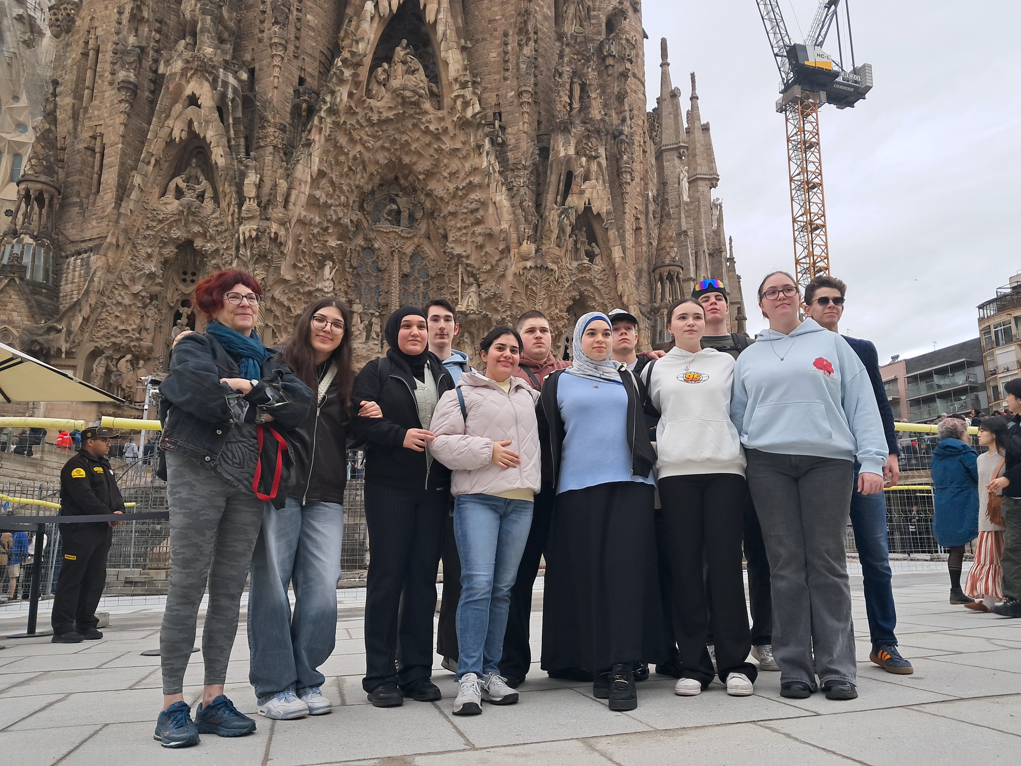 Gruppenfoto_Sagrada Familia