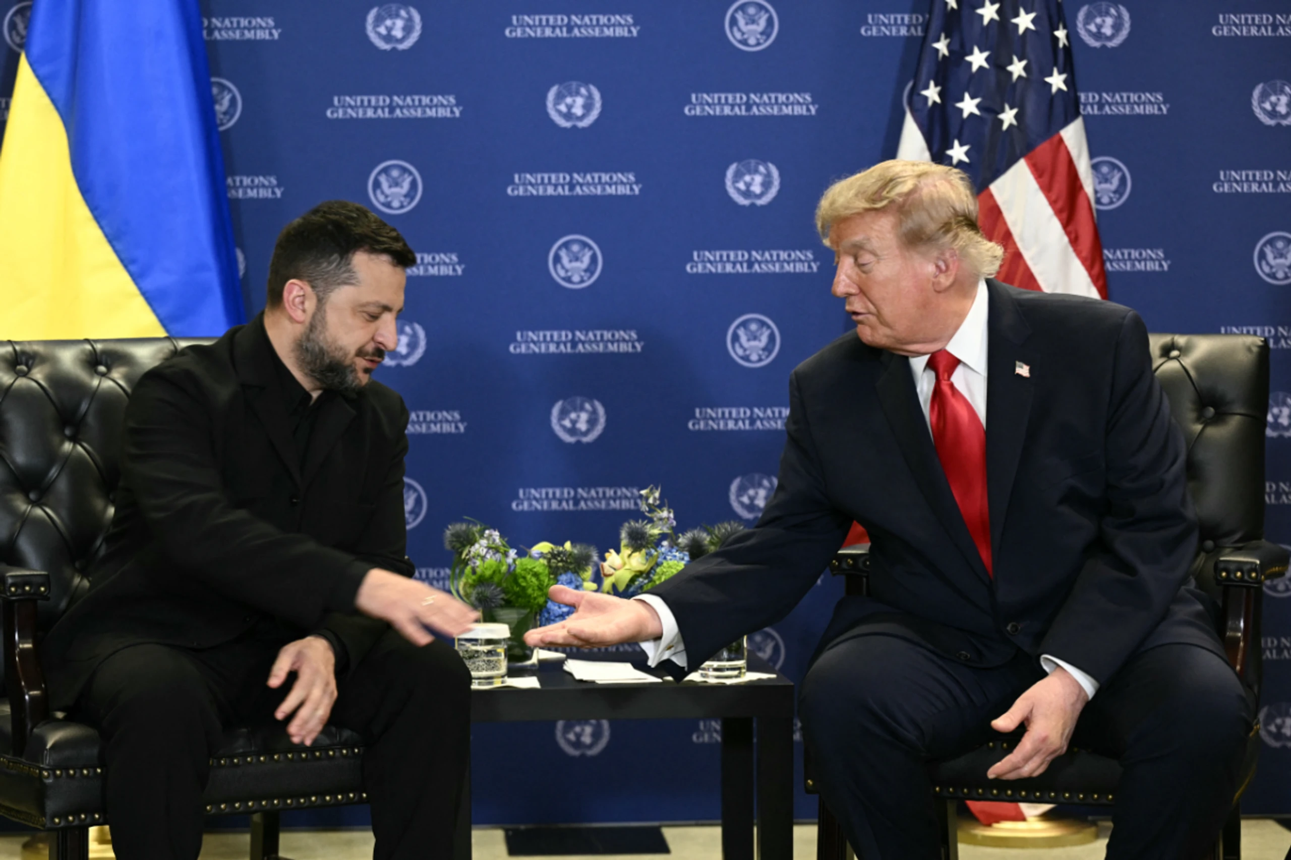 Selenskyj traf Trump in New York
