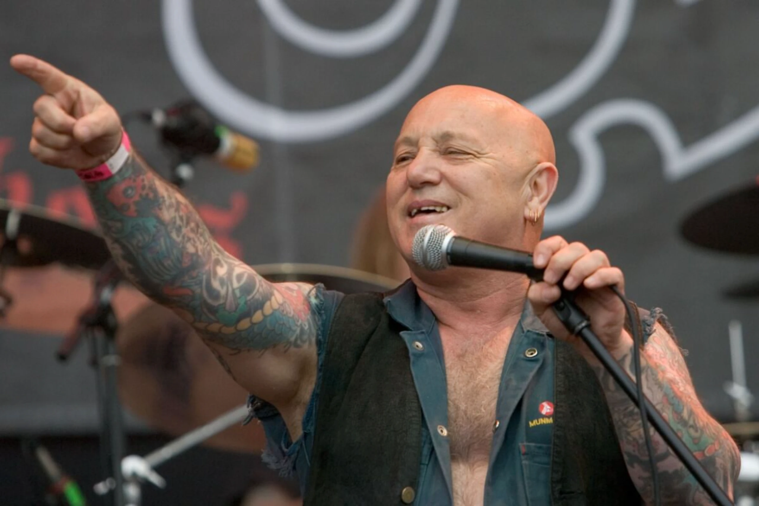 ++ ARCHIVBILD ++ "Angry" Anderson war die Stimme von Rose Tattoo