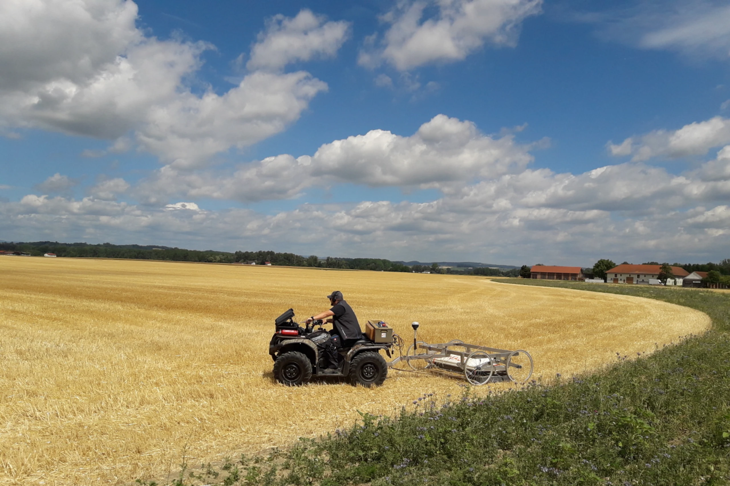Geophysikalische Messungen zeigen 25 bis 30 Hektar großes Gebiet