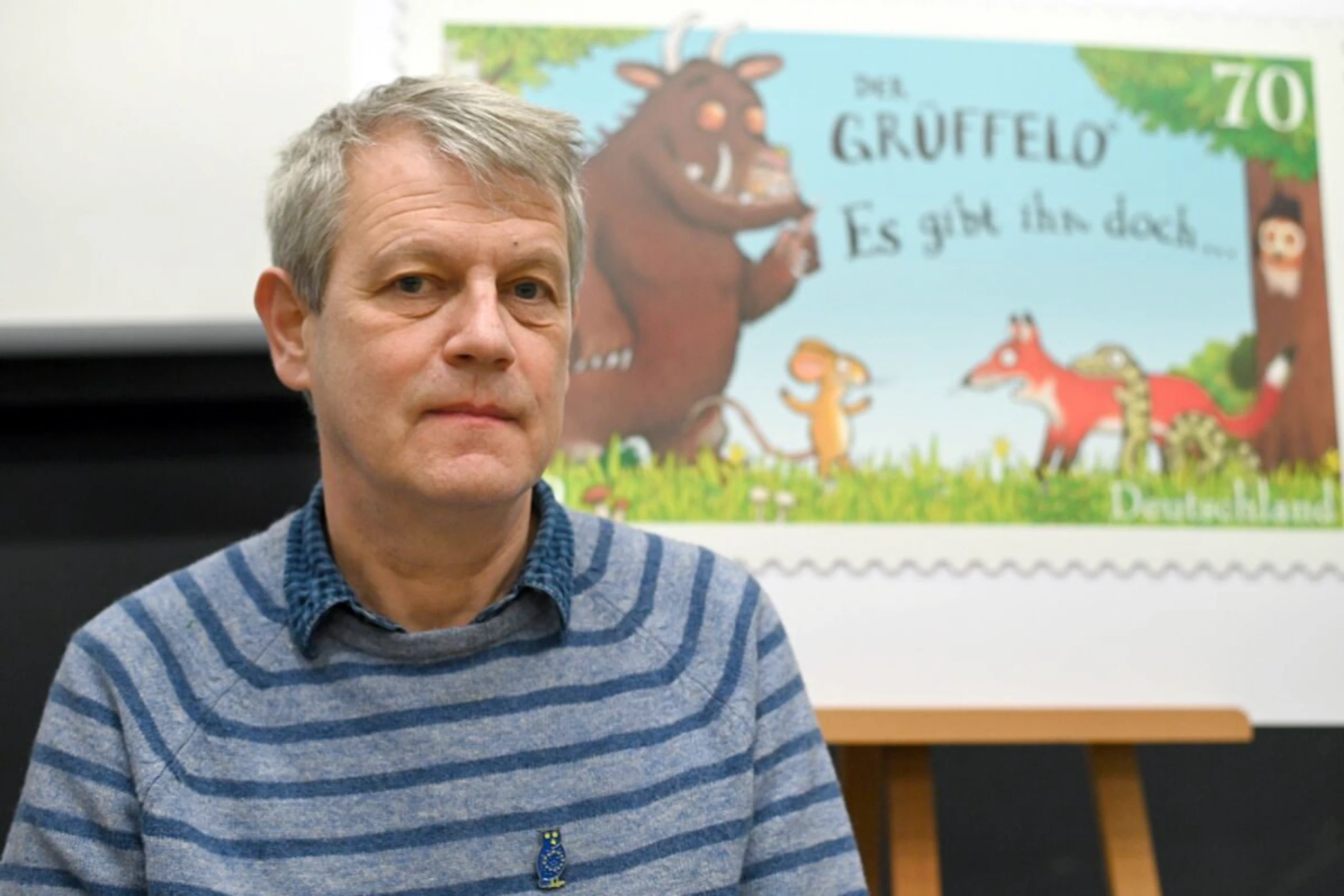 ++ ARCHIVBILD ++ Illustrator Axel Scheffler war von KI-Buchcover wenig begeistert