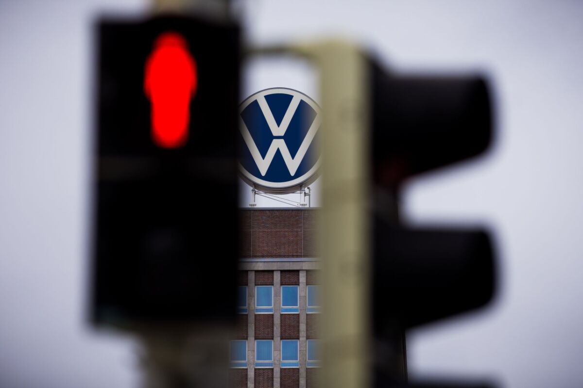 ++ ARCHIVBILD ++ Der Rückruf trifft VW gerade in einer Umbruchphase