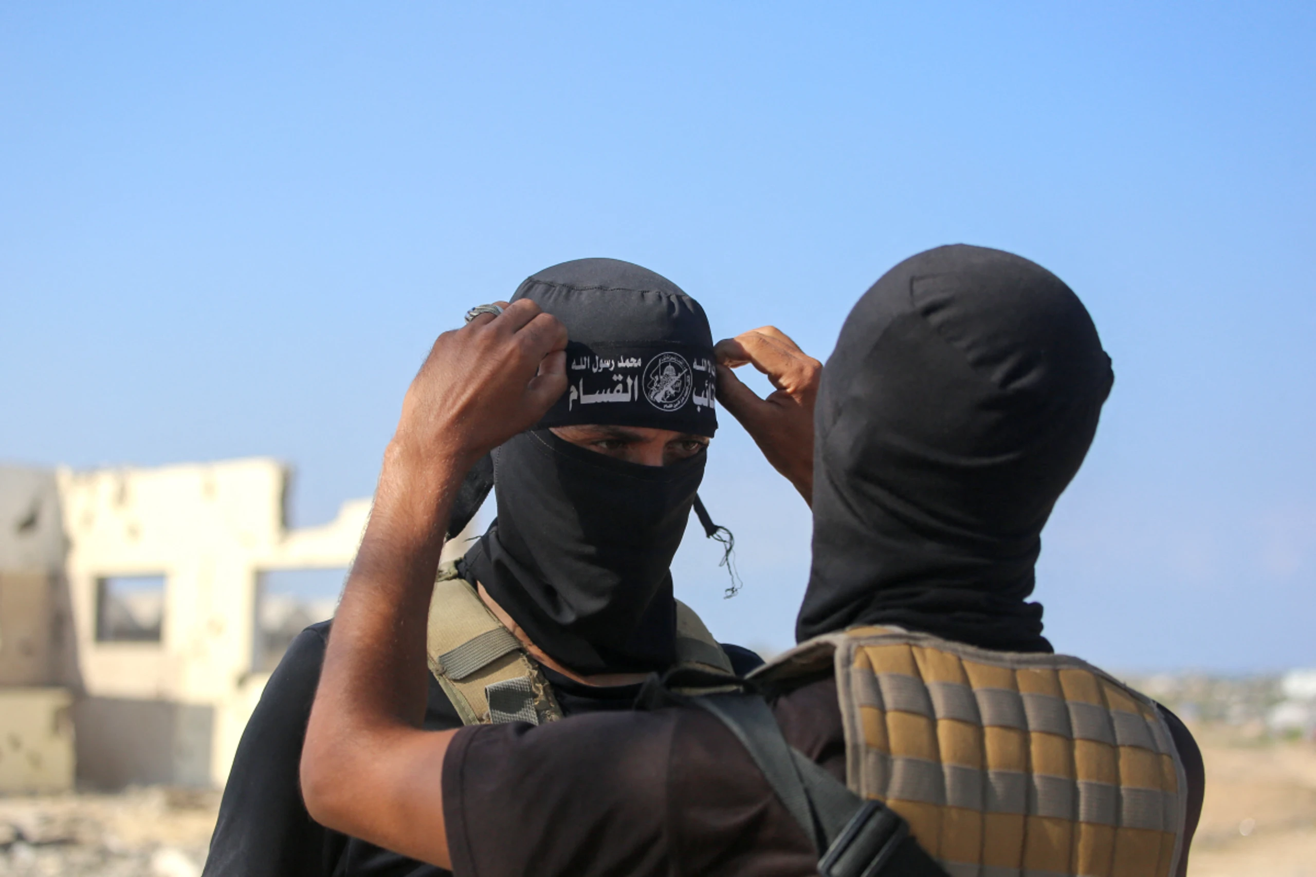 Kämpfer der Terrororganisation Hamas