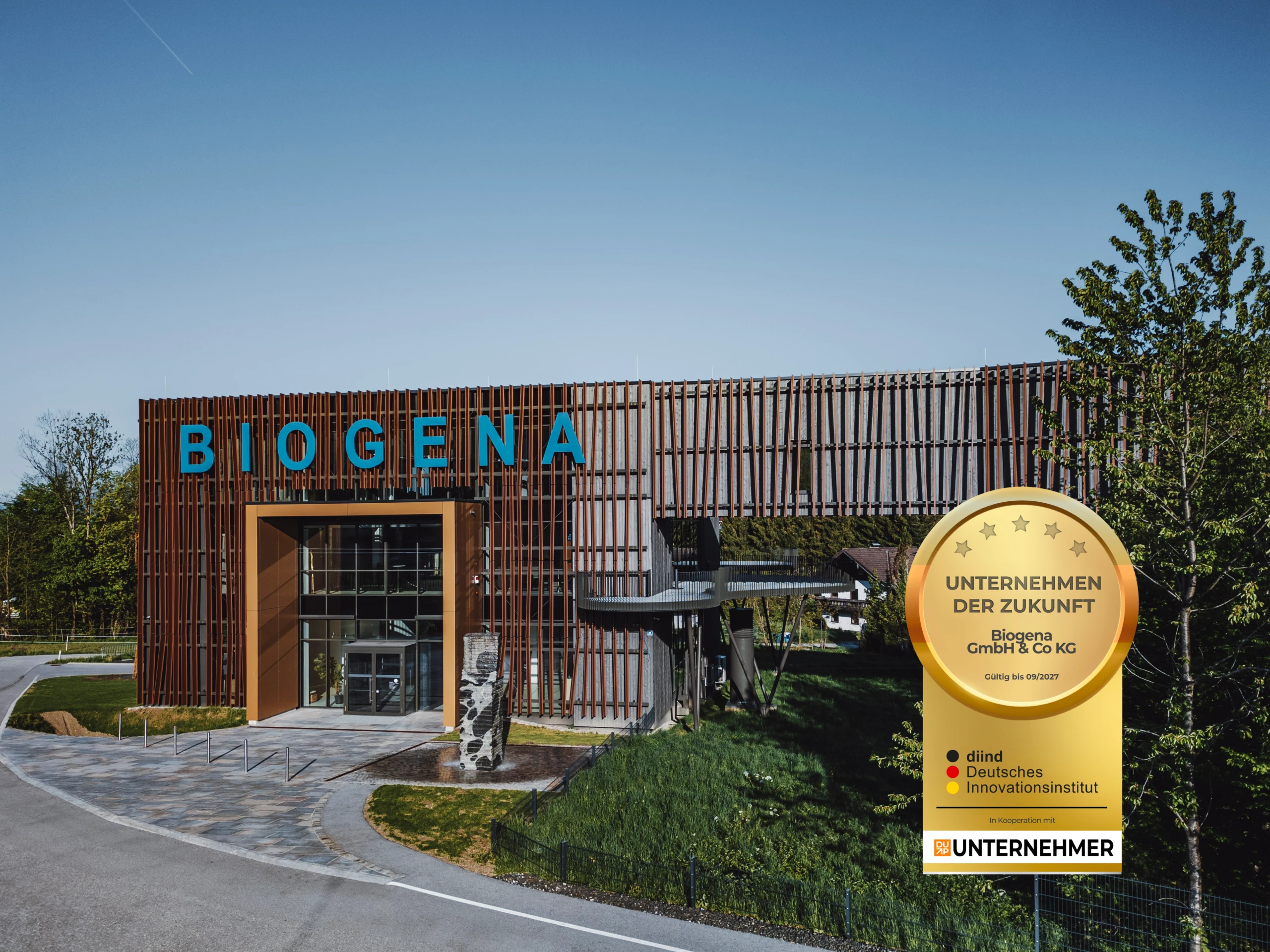 BIOGENA als „Unternehmen der Zukunft“ ausgezeichnet