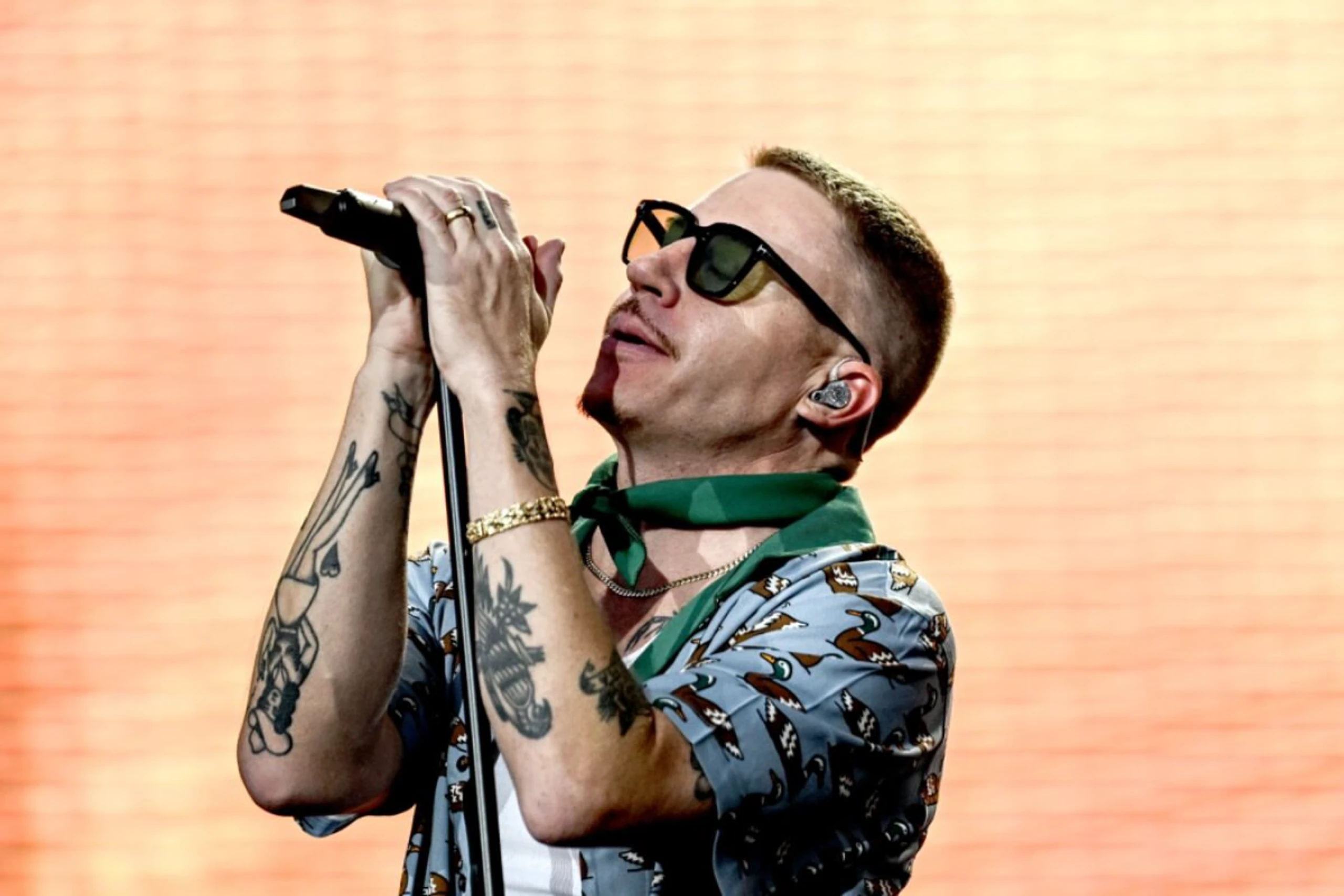 ++ ARCHIVBILD ++ Macklemore ist "überwältigt"