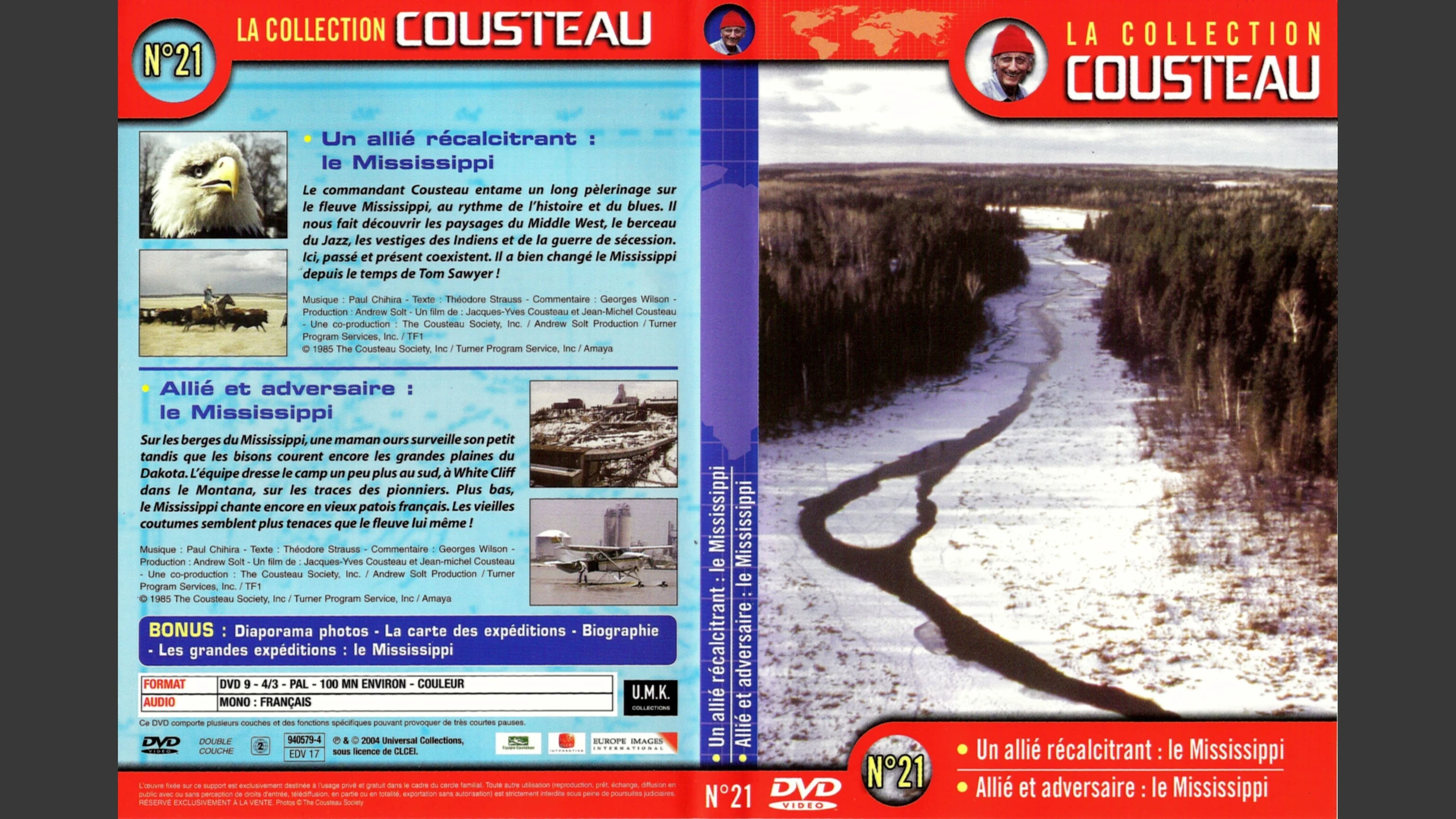 La collection Cousteau N°21-1 - Un Allié récalcitrant : Le Mississippi - 1re partie