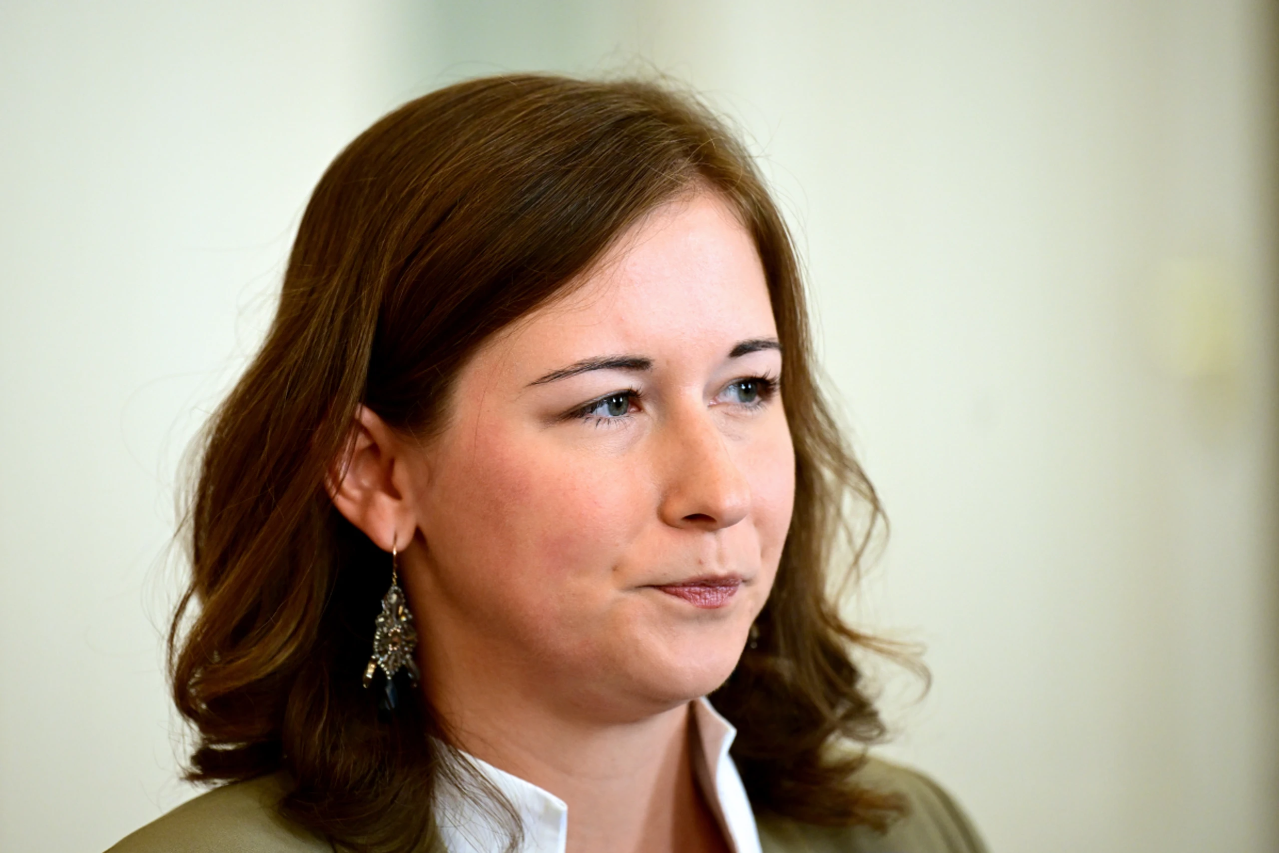 Bauer bei einer Pressekonferenz Anfang September