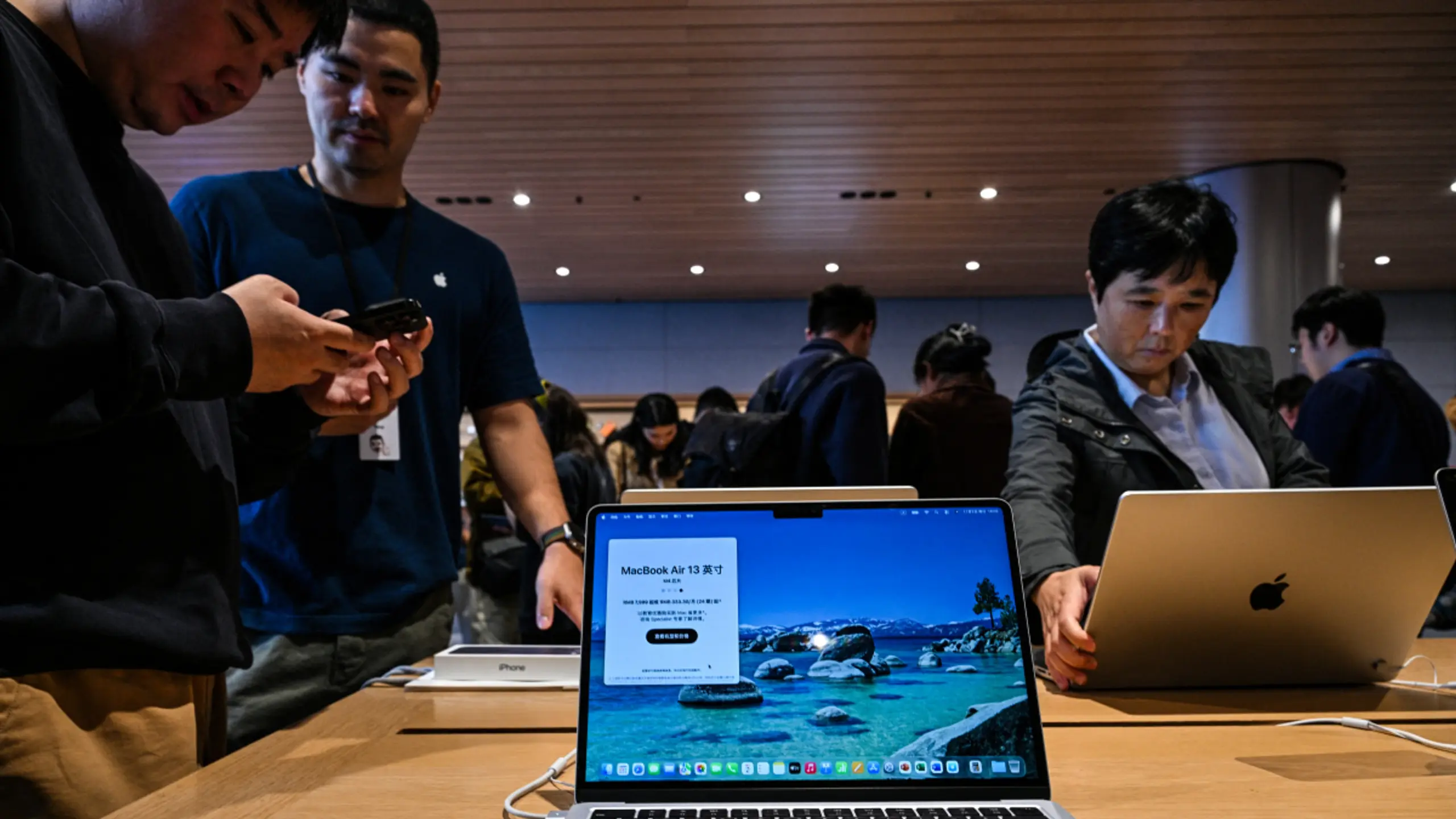 © AFP, HECTOR RETAMAL, Apa Warnung vor Freigabe von Daten bei den Macs von Apple