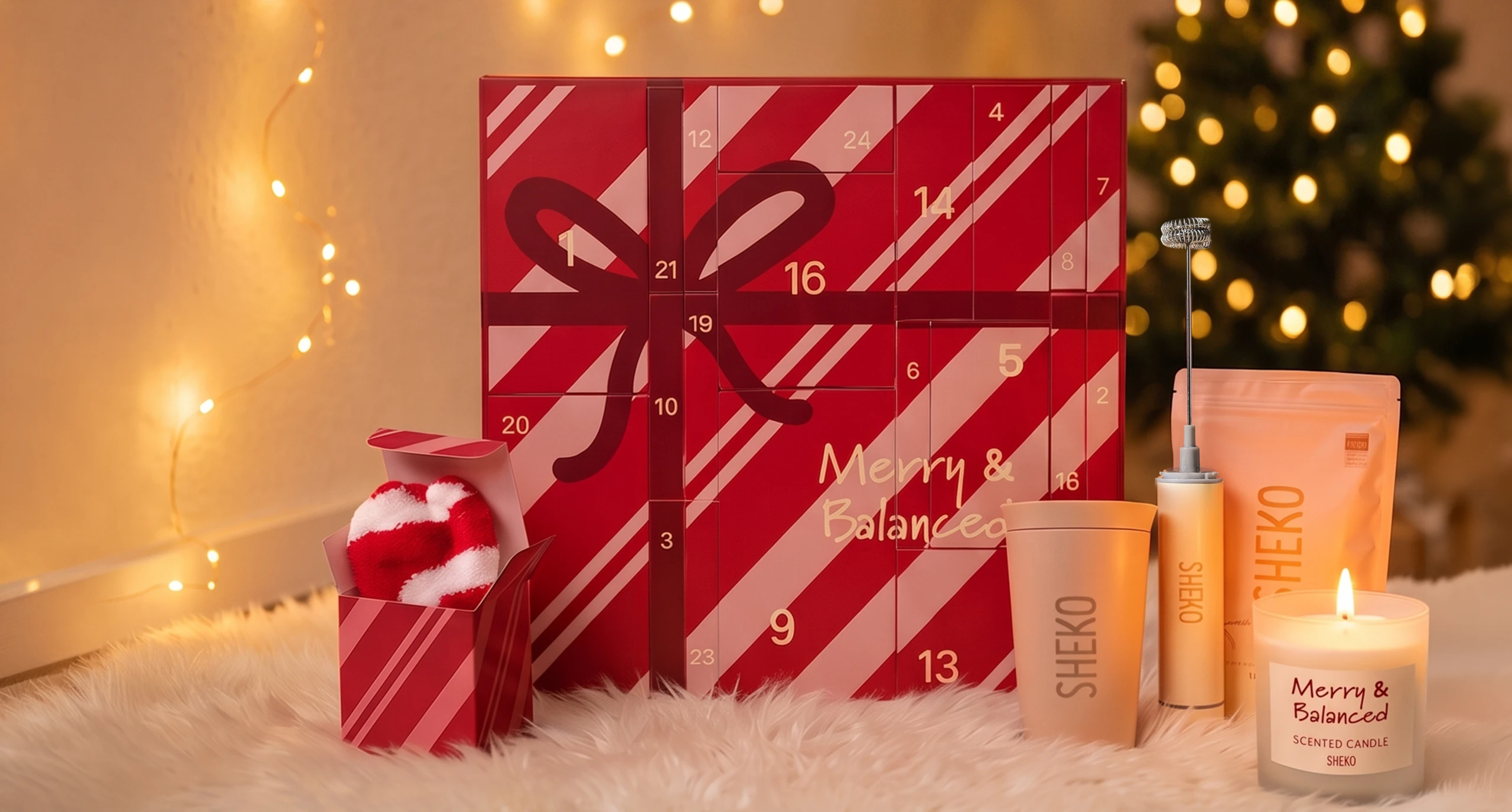Gewinnen Sie 1 von 2 exklusiven SHEKO Adventskalendern im Wert von jeweils 250 Euro