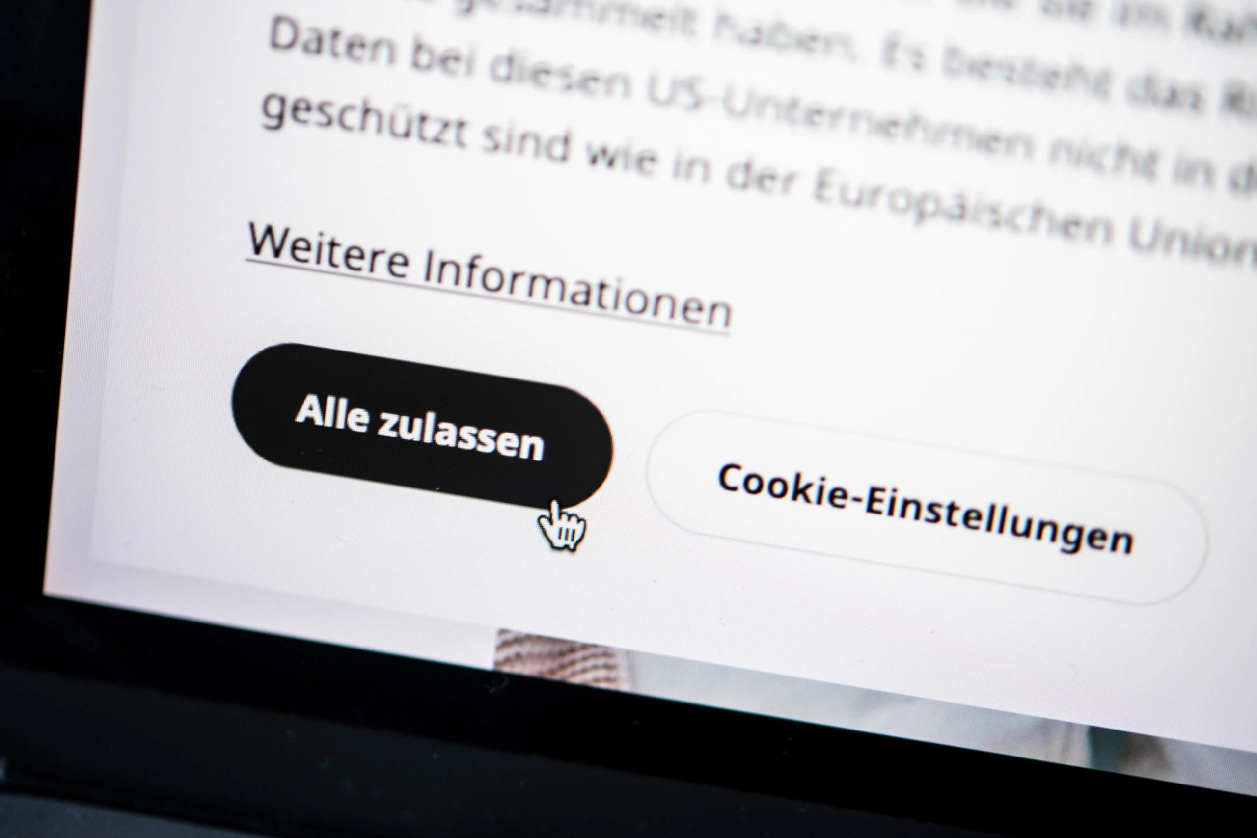 Oft nimmt man sich nicht die Zeit dazu, die Cookies abzulehnen