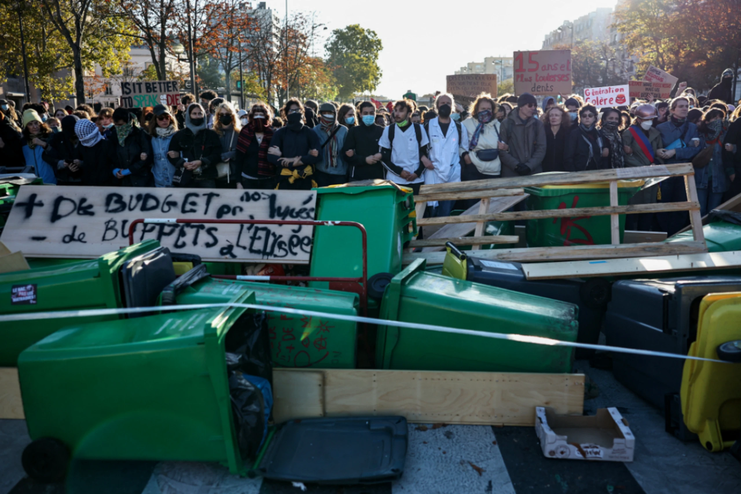 Schülerproteste in Frankreich