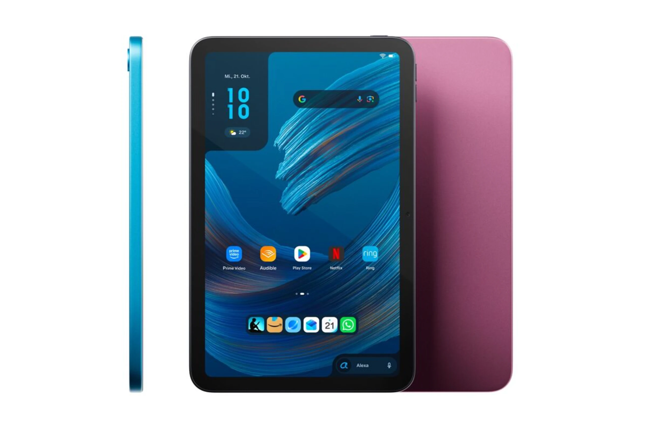 Das Alexa Tablet gibt es auch mit einer Display-Diagonale von 8 Zoll