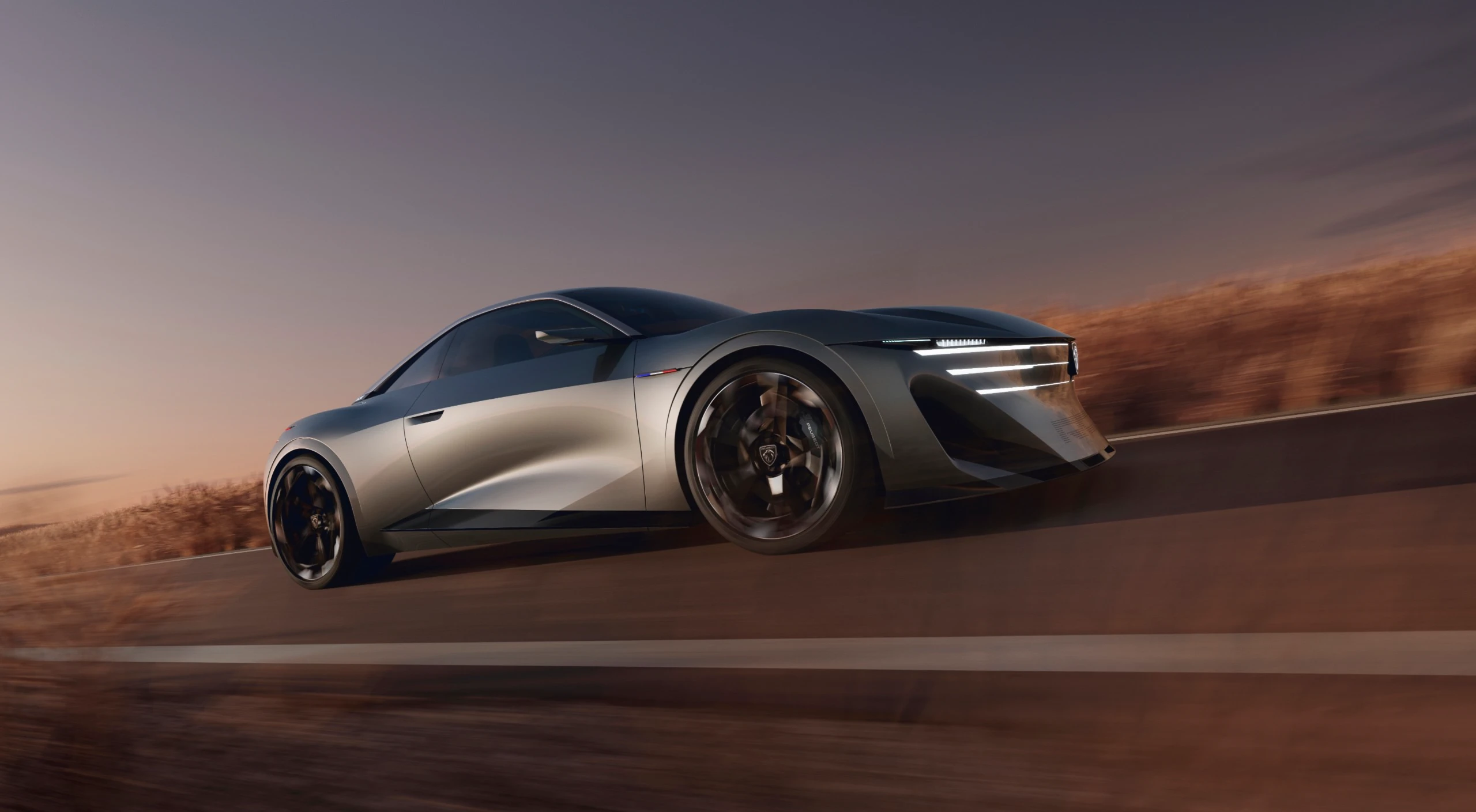 Peugeot RCZ Vision: Elektro-Coupé mit 500 PS und Feststoffbatterie