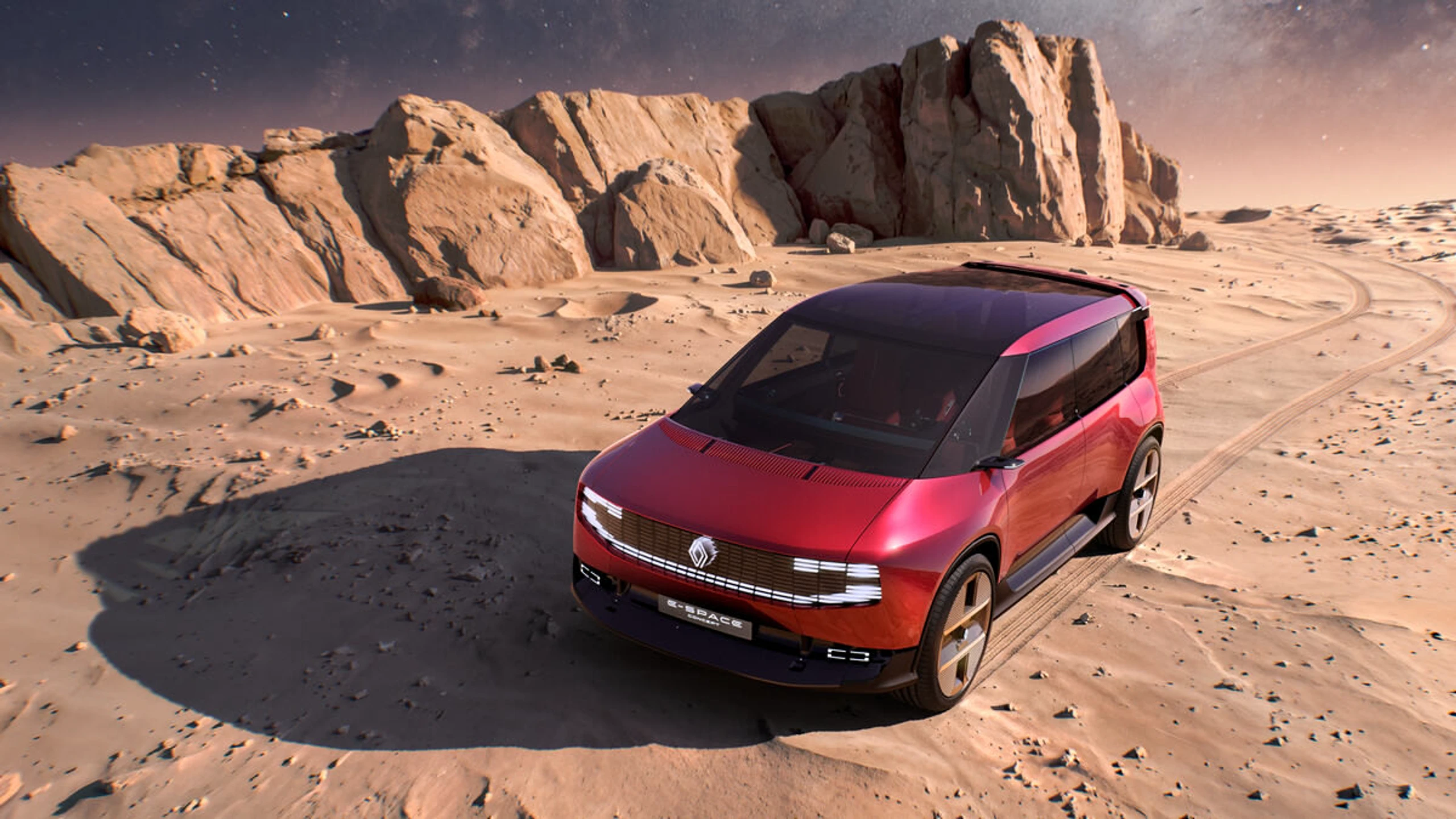 Renault E-Space Concept: Elektro-Van mit sechs Sitzen und variablem Innenraum