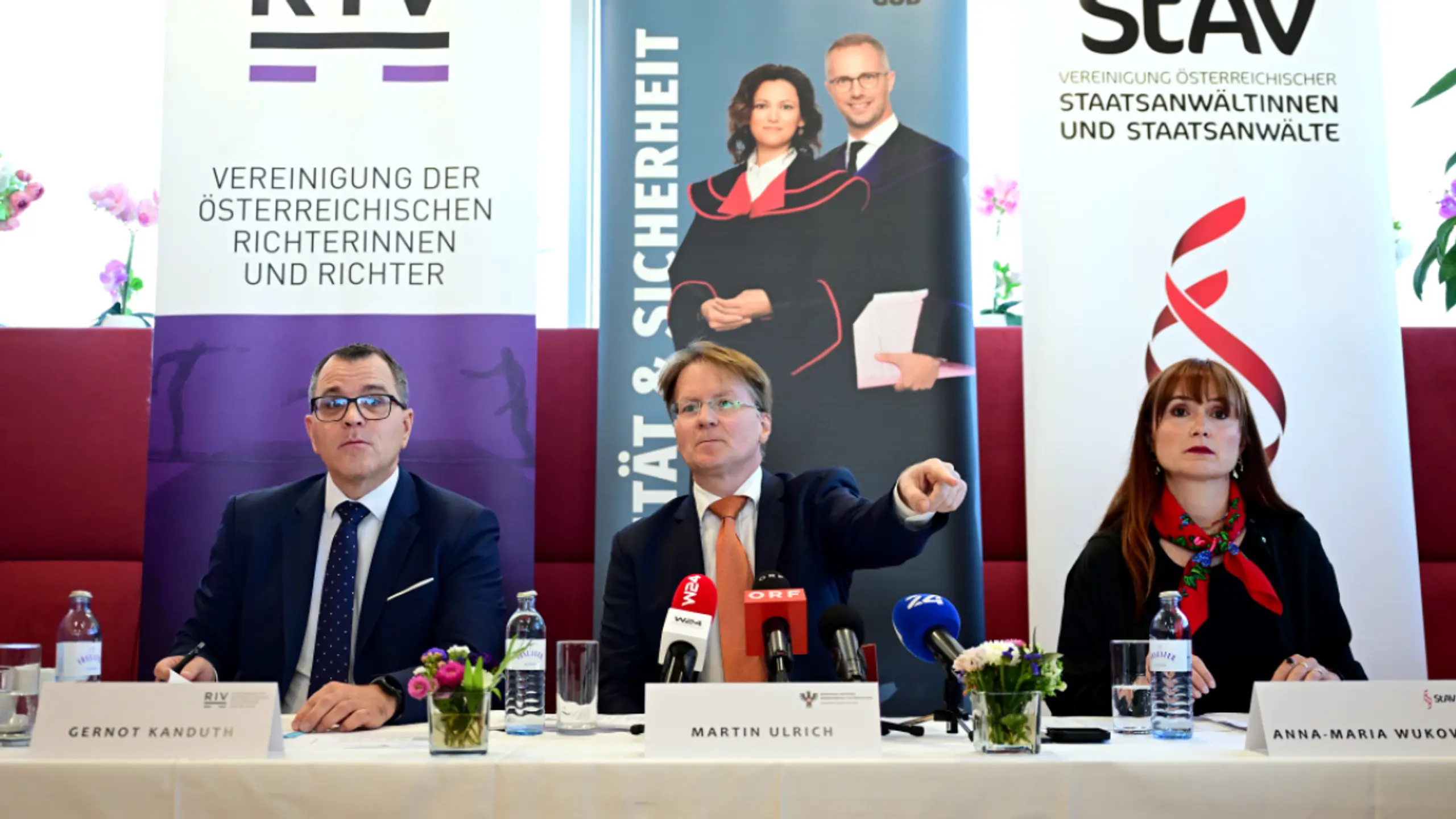 © Roland Schlager, Apa Die Standesvertreter forderten mehr Richter und Staatsanwälte