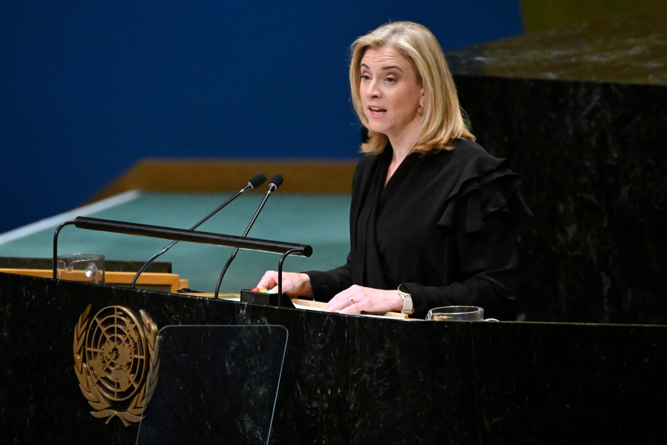 Außenministerin Meinl-Reisinger bei UNO-GV in New York
