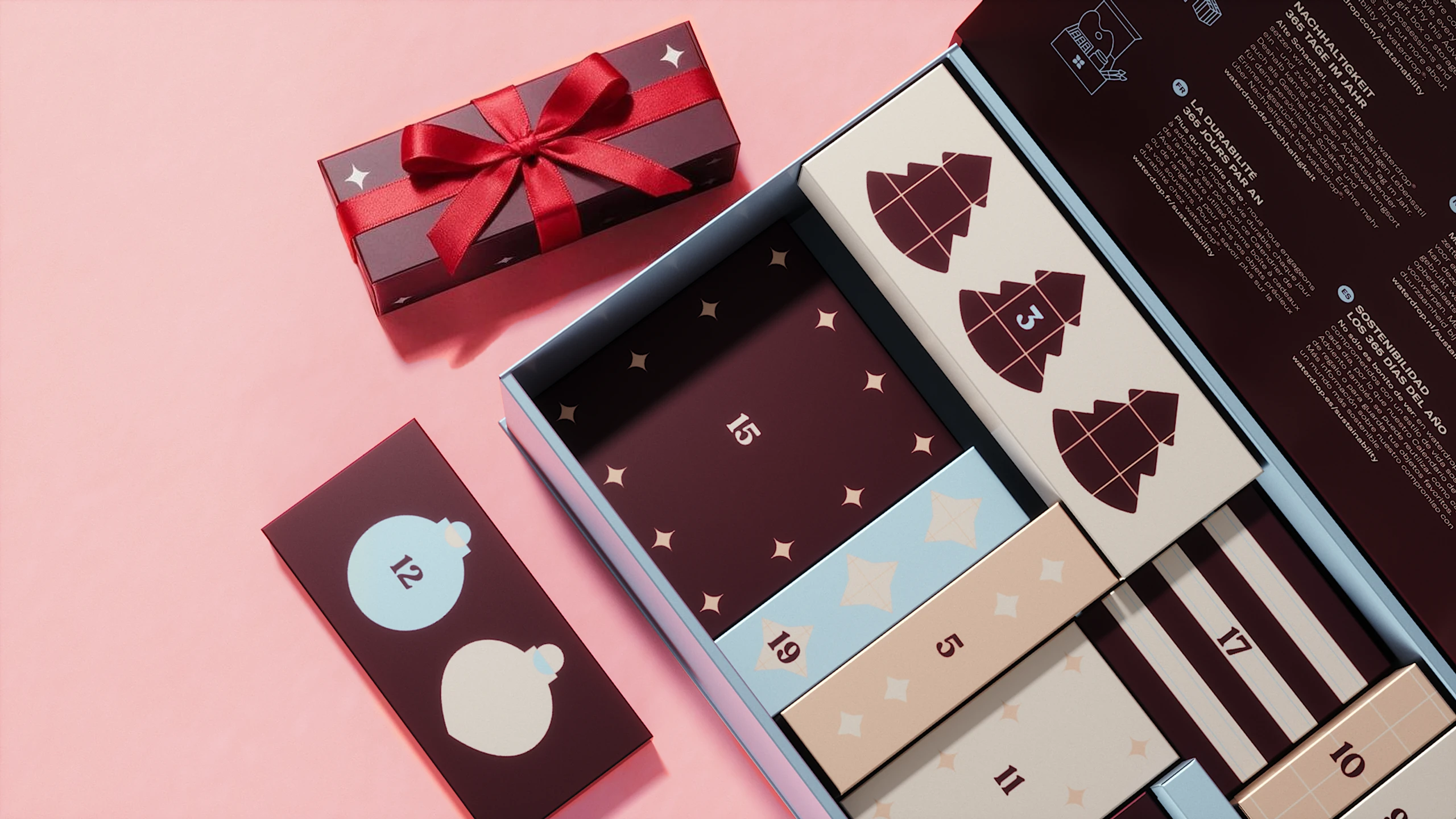 Gewinnen Sie einen waterdrop Adventskalender für eine genussvolle Adventszeit