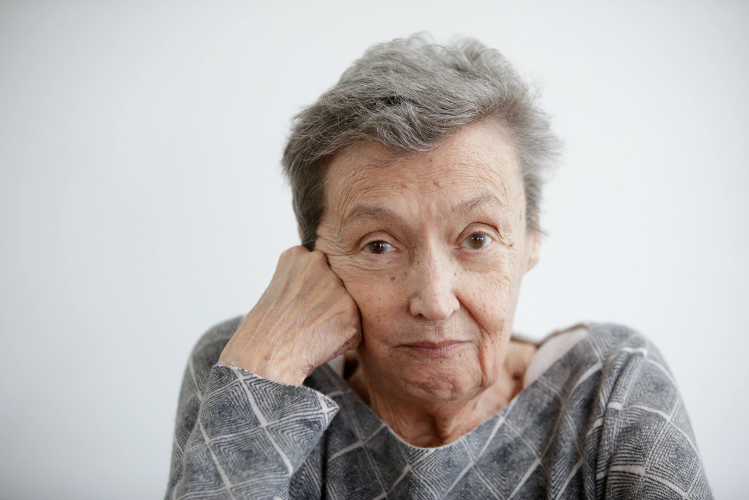 Christine Nöstlinger vor ihrem 80. Geburtstag im Jahr 2016