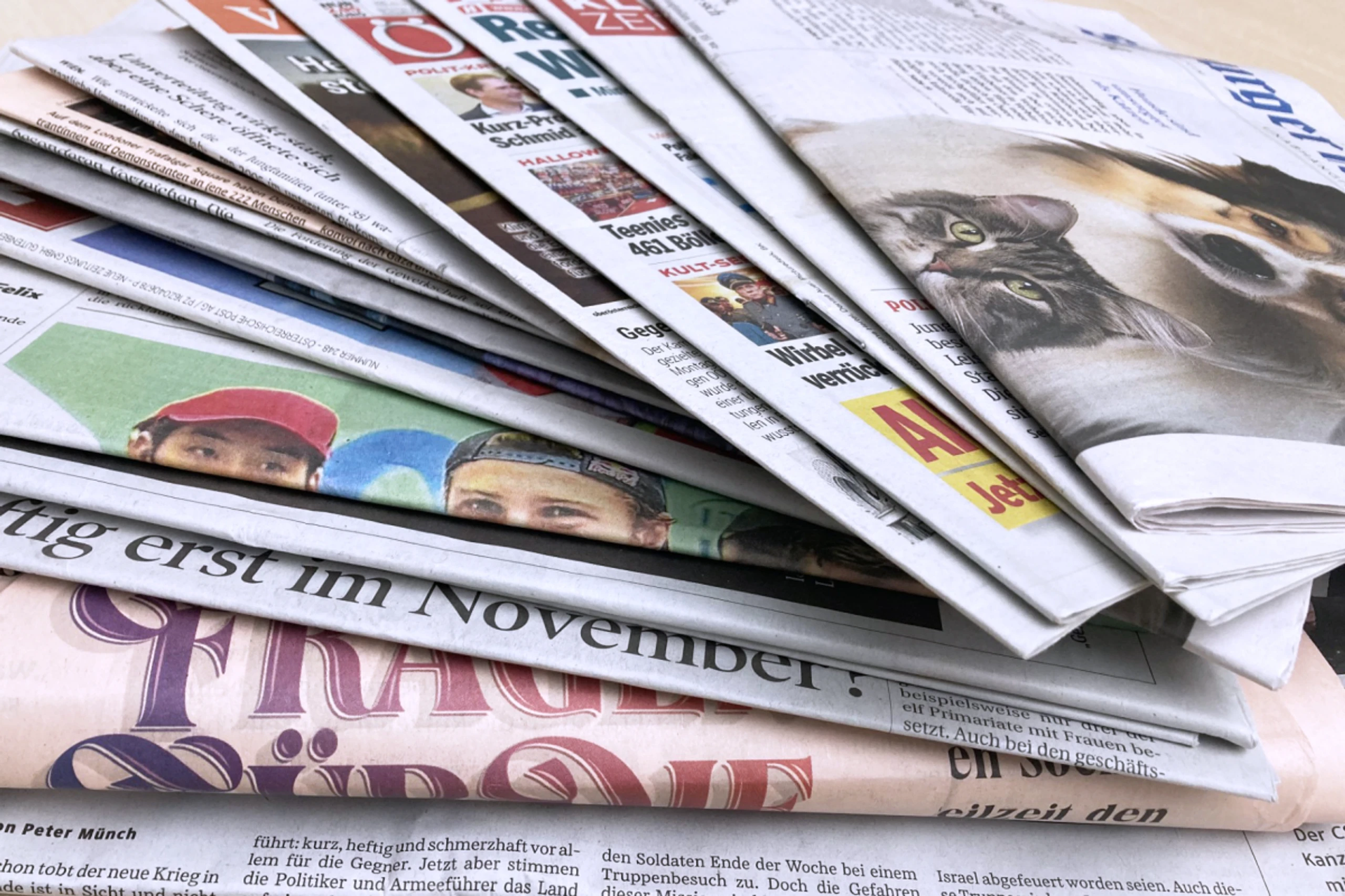 Die Werbeausgaben der öffentlichen Hand in Medien gingen leicht zurück