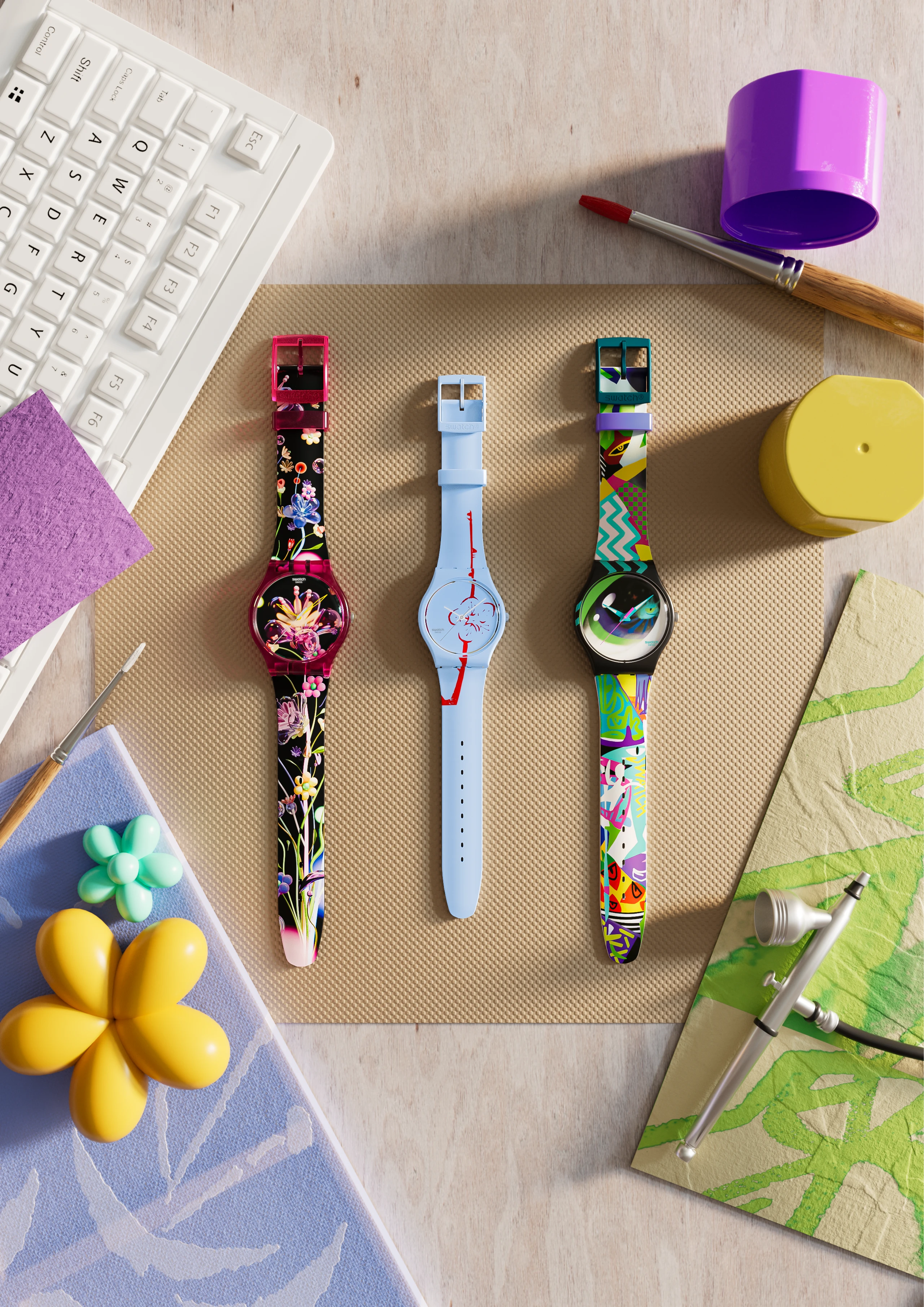 © Swatch Blurred image background