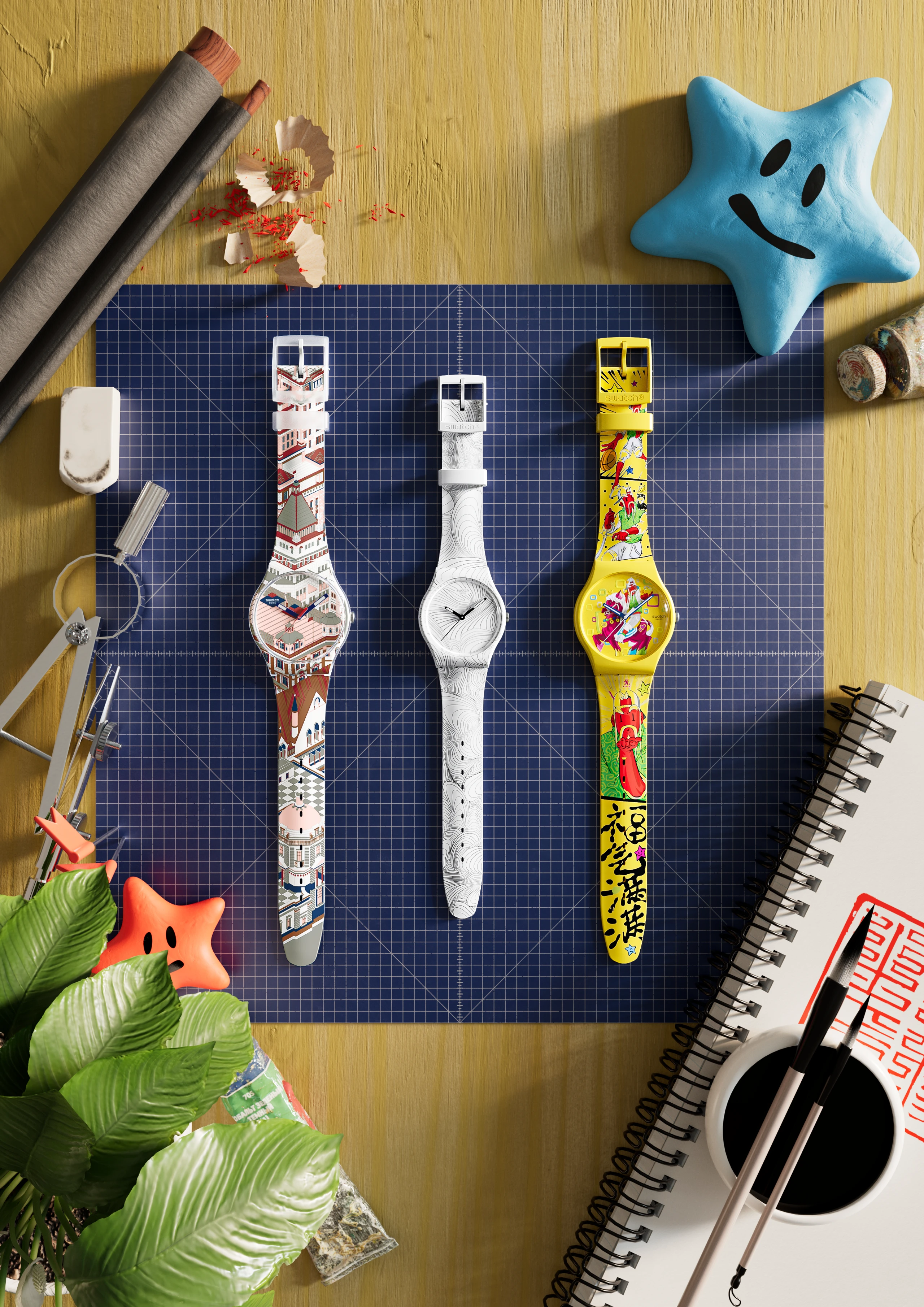 © Swatch Blurred image background