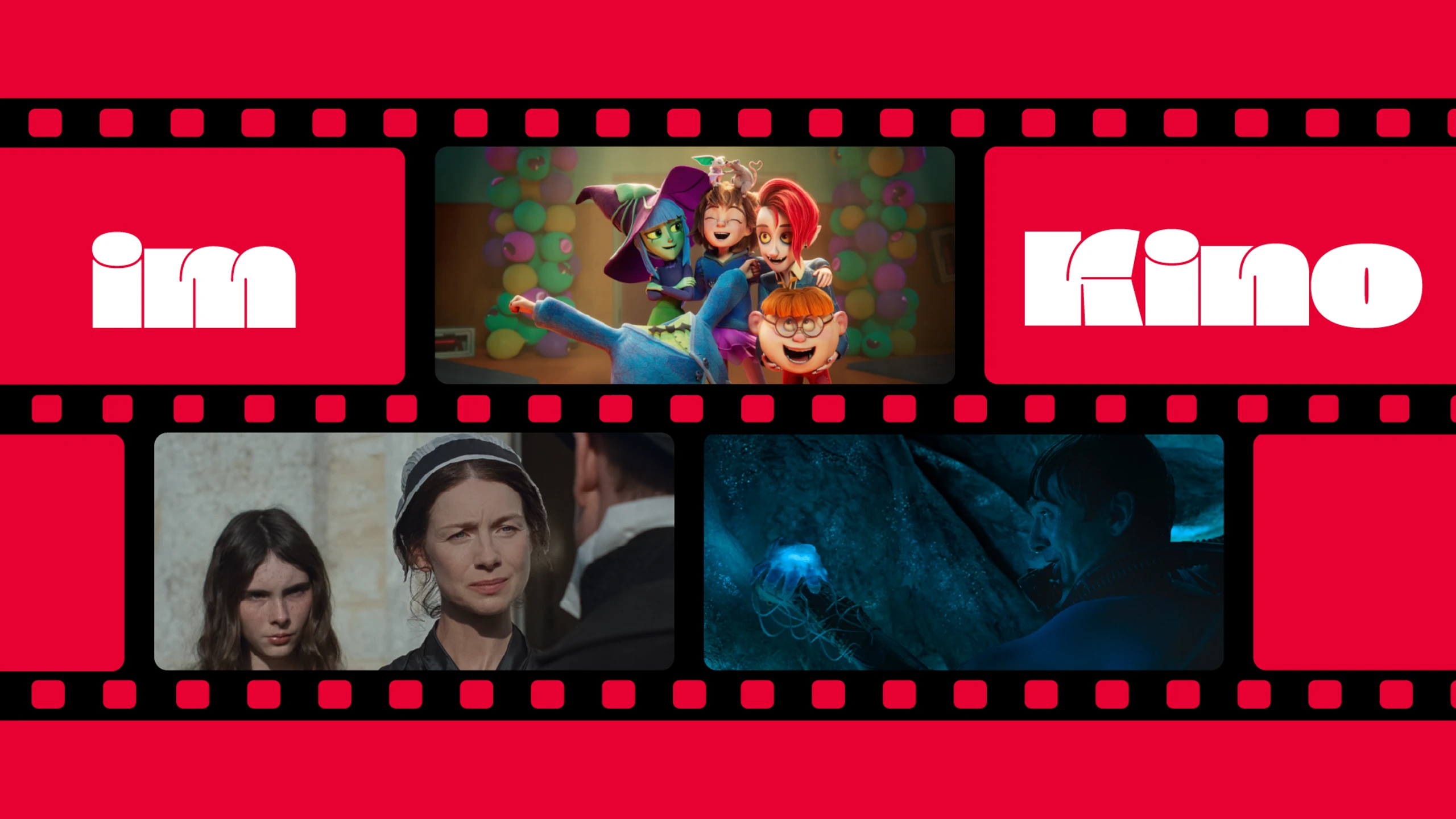 Wir sehen das Logo der neunzehnten Folge des TV-MEDIA im Kino Podcasts