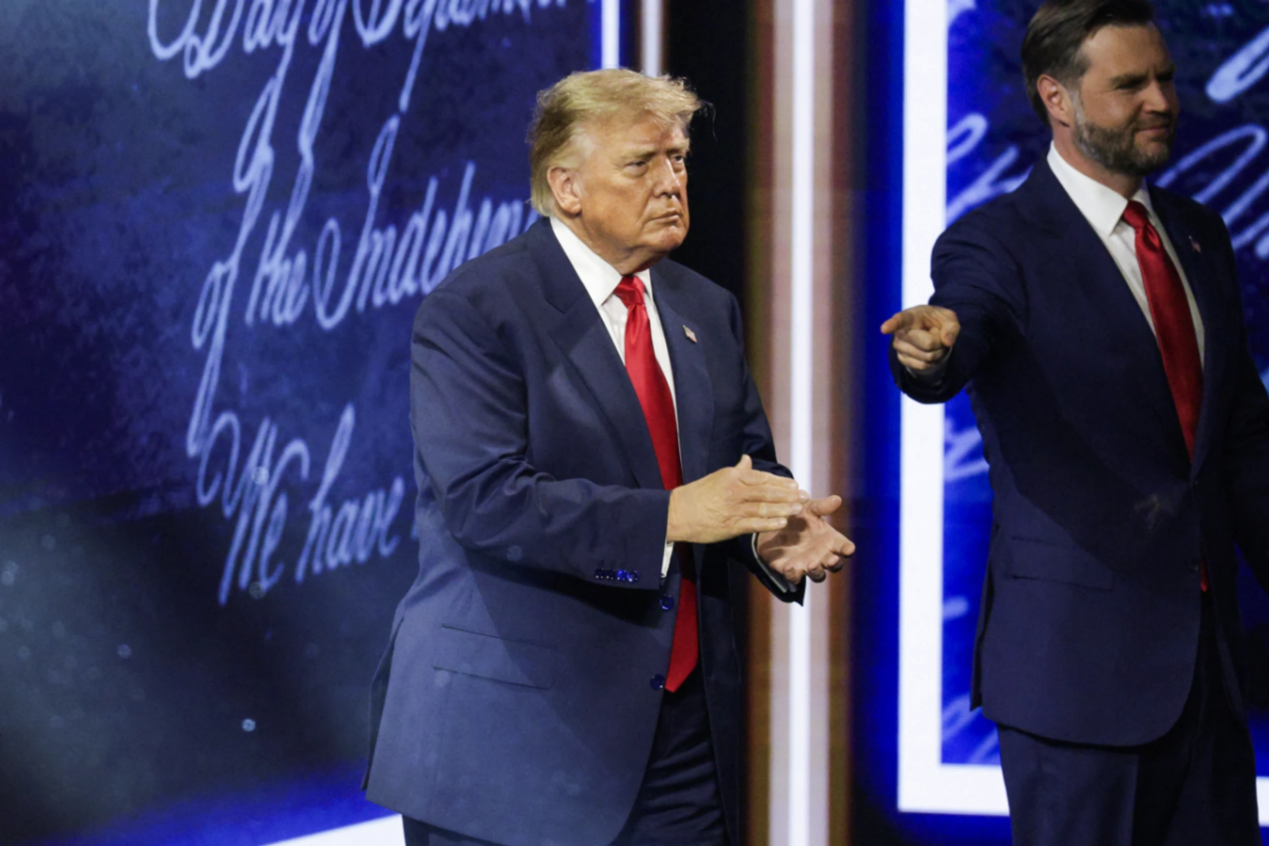 US-Präsident Donald Trump und "Vize" JD Vance