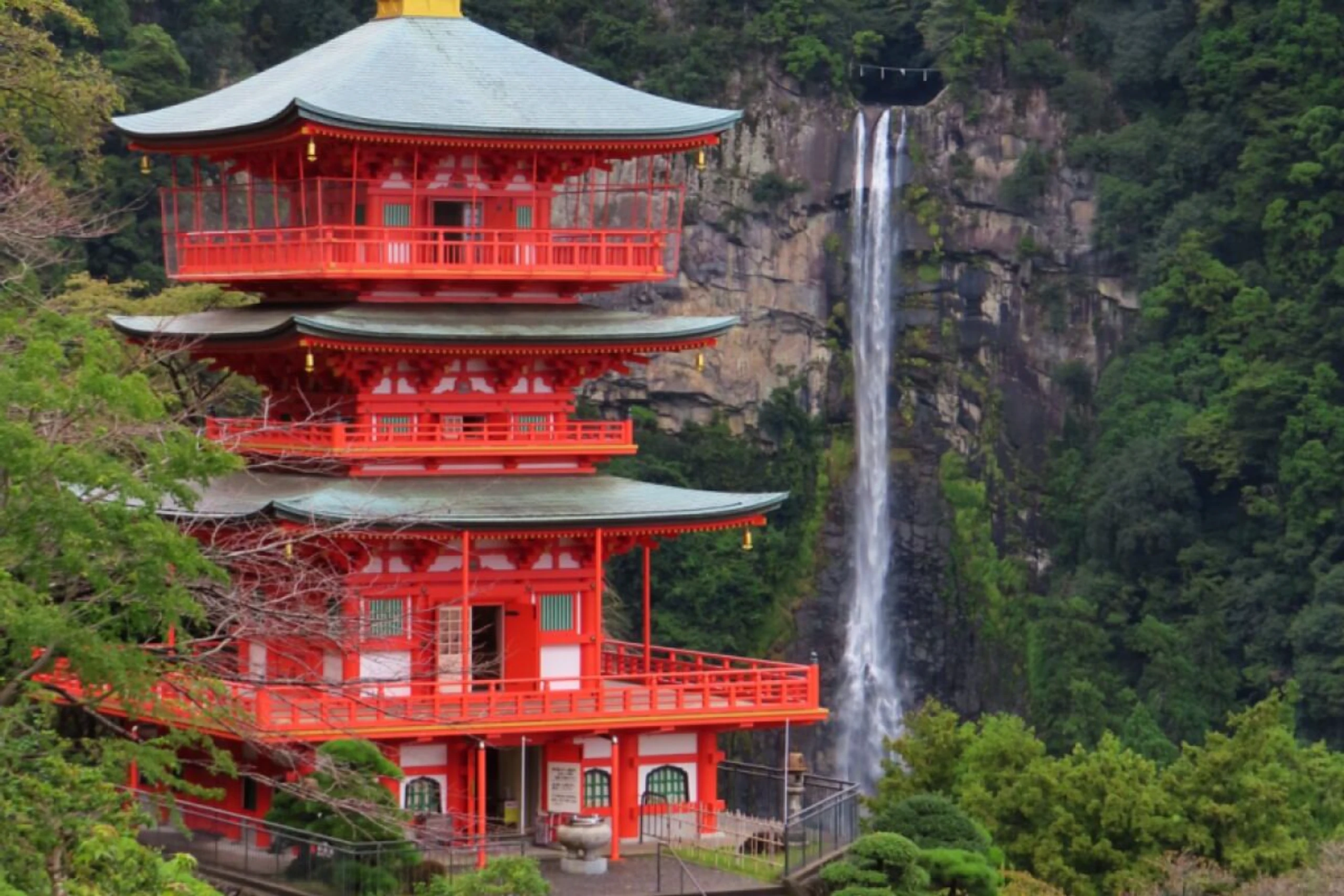 Der Kumano Kodo führt zu den heiligen Stätten von Nachisan