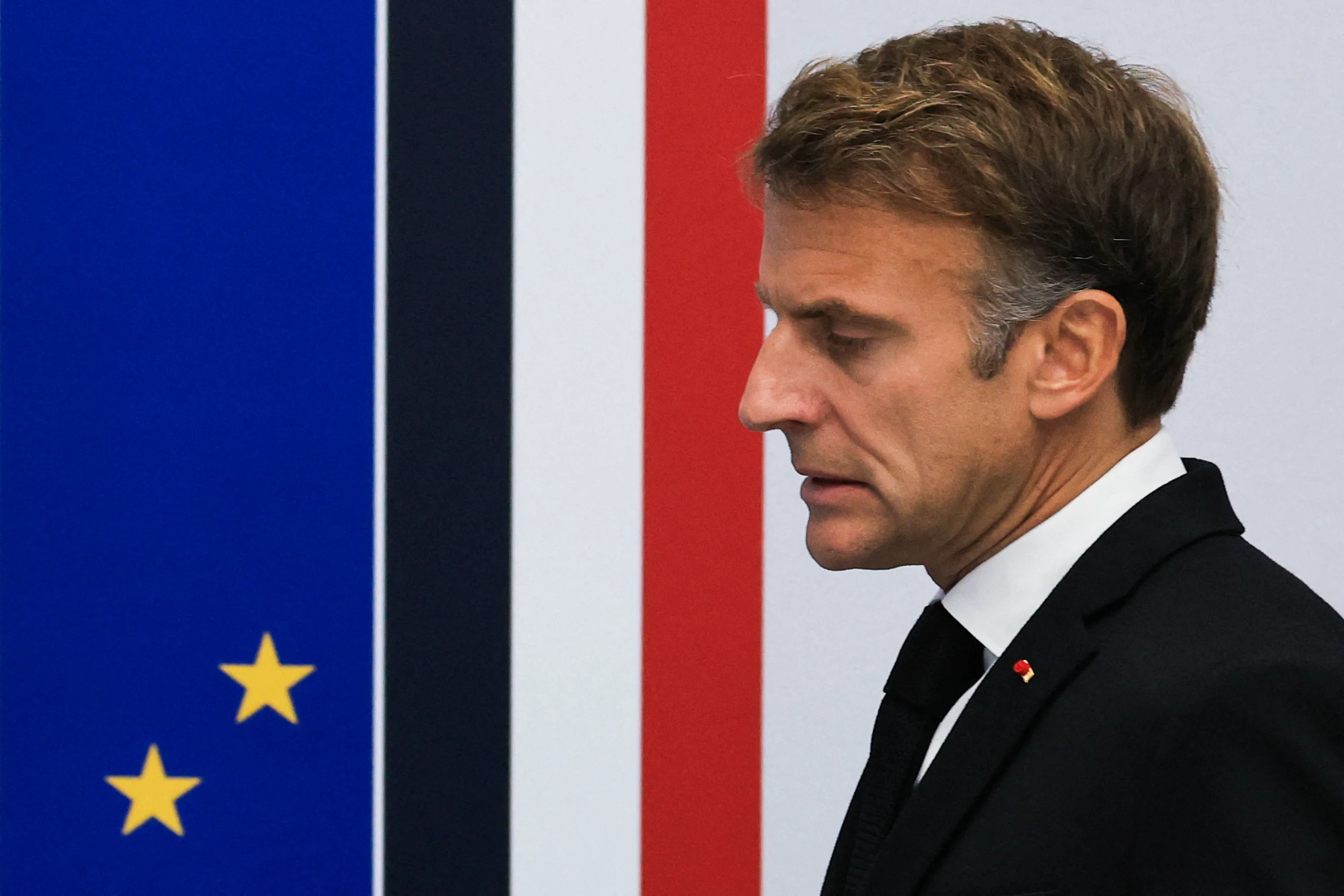 Macron vor Krisensitzung nach Ausschreitungen bei Protesten