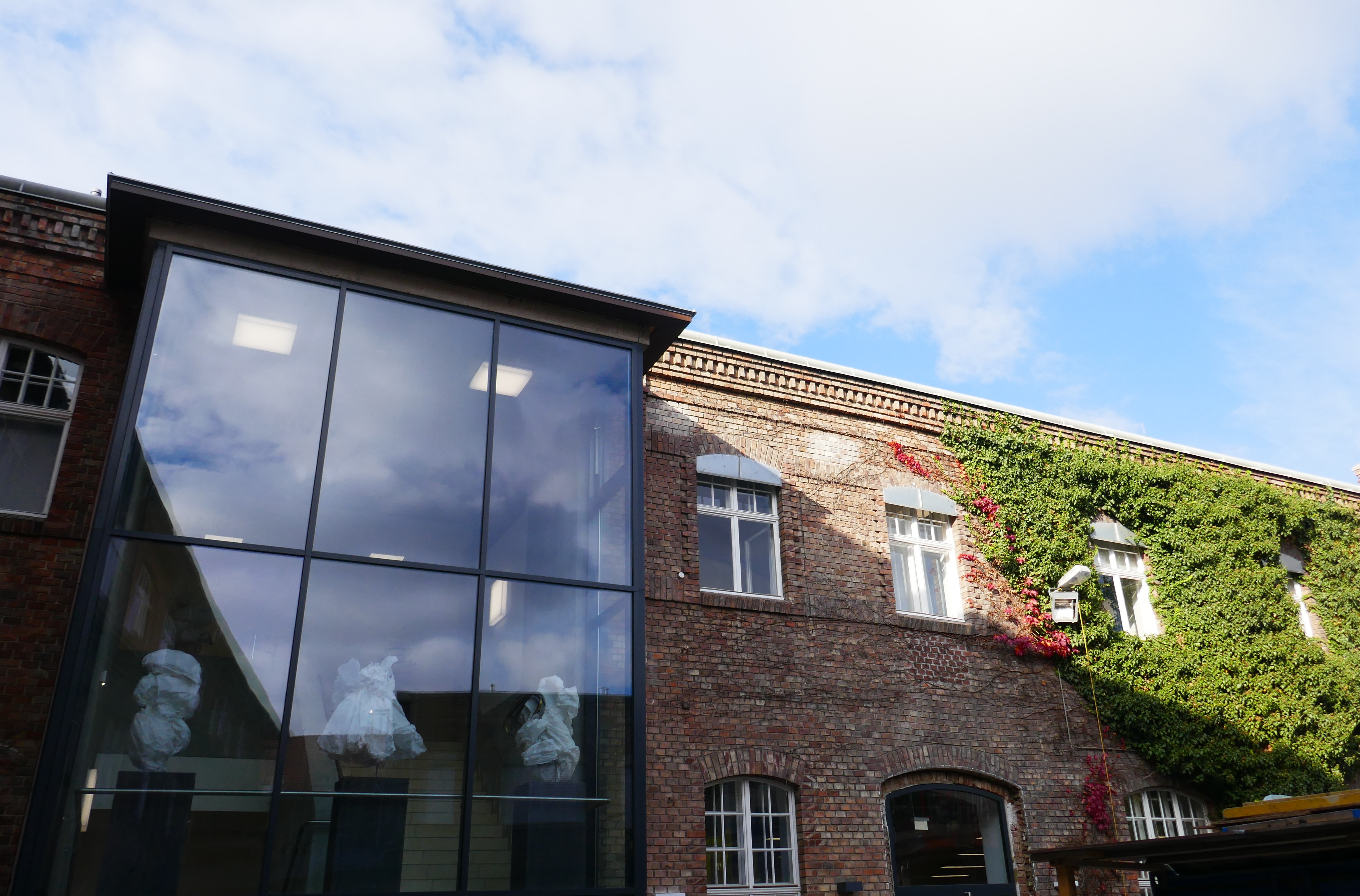Gebäude Glasstiegenhaus