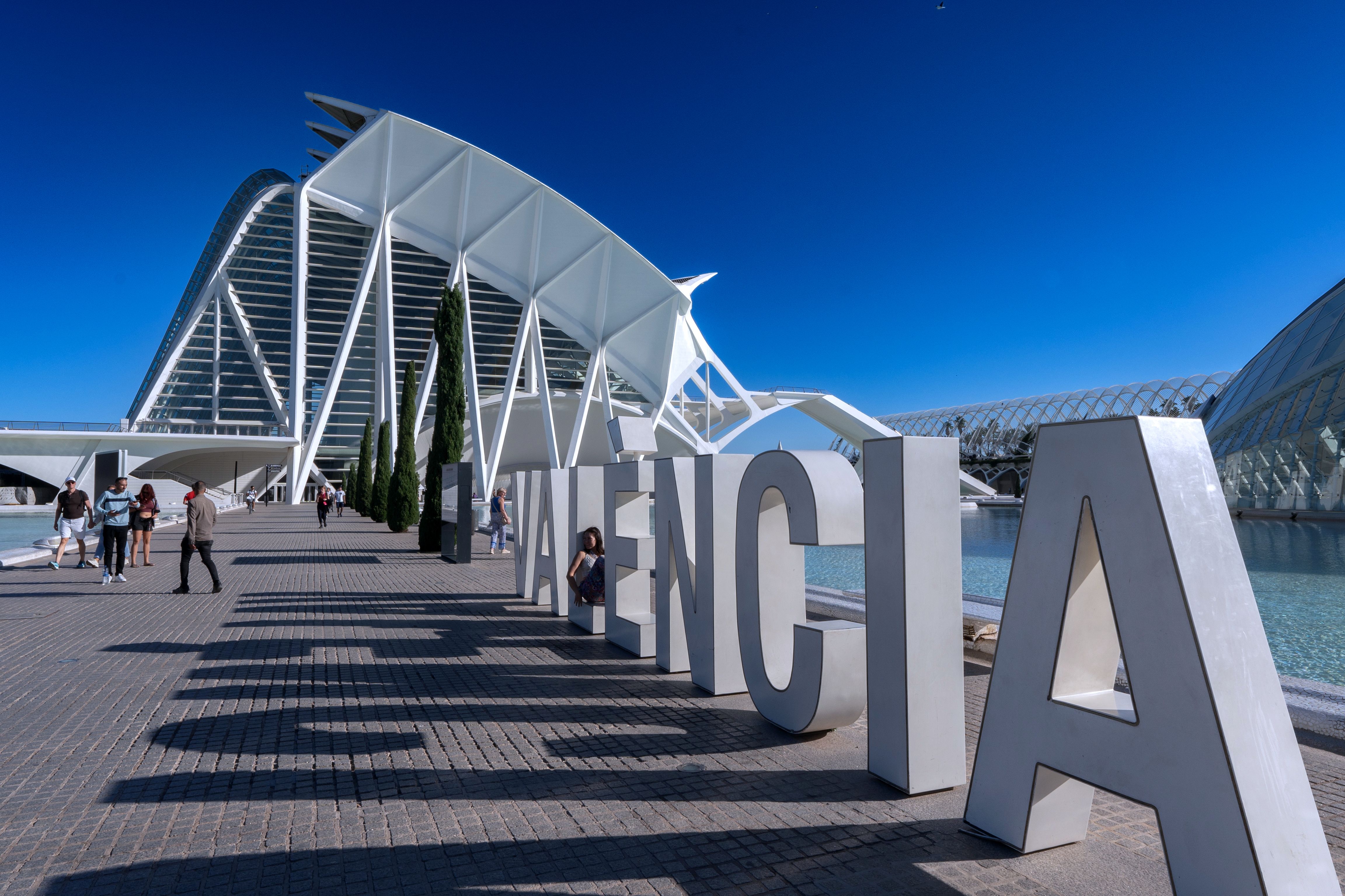 Schriftzug Valencia