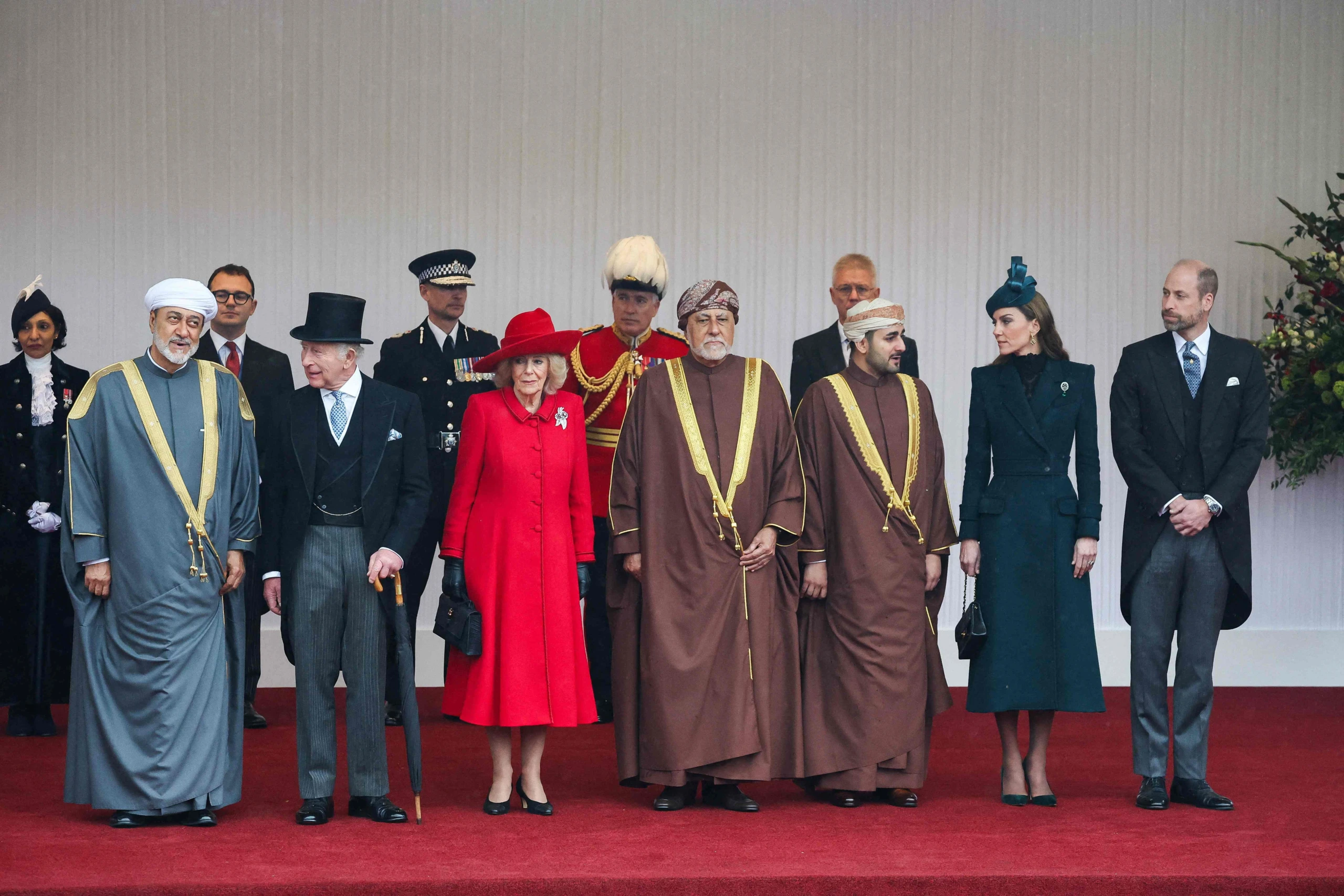 Königliche Begrüßung für Omans Sultan in Windsor