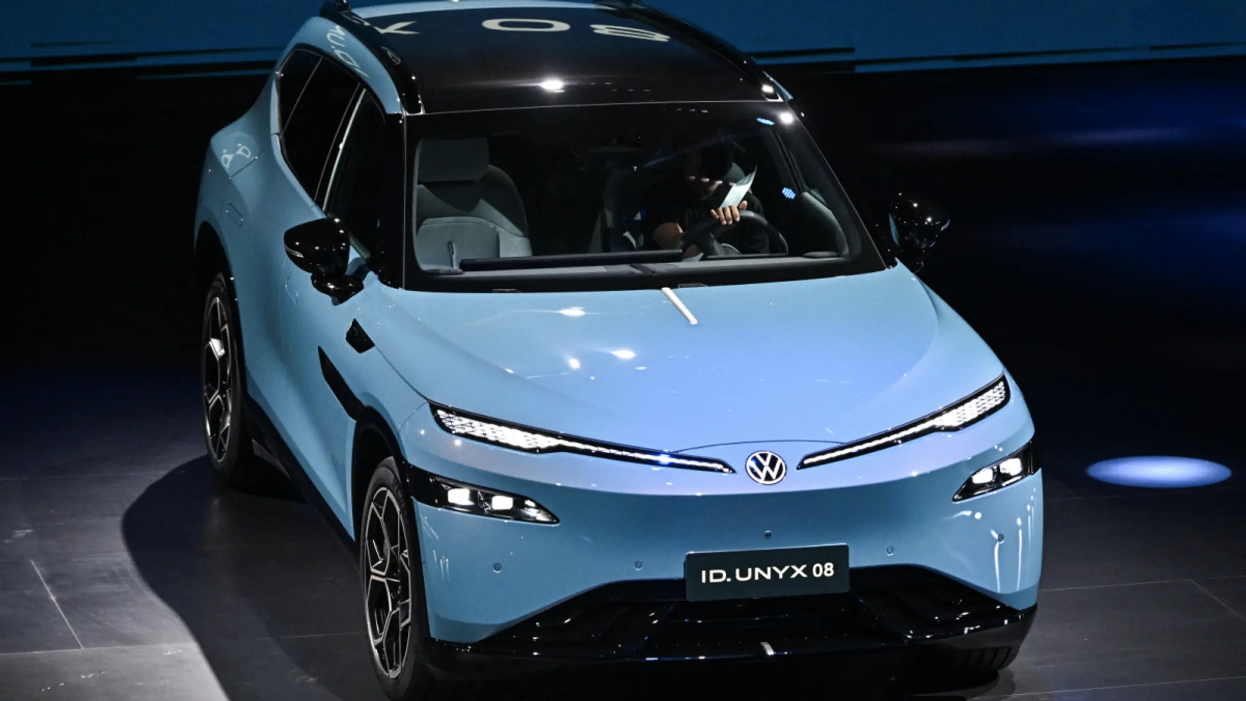 © AFP, PEDRO PARDO, Apa Mit ID.UNYX 08 ist das erste gemeinsame Auto auf dem Markt