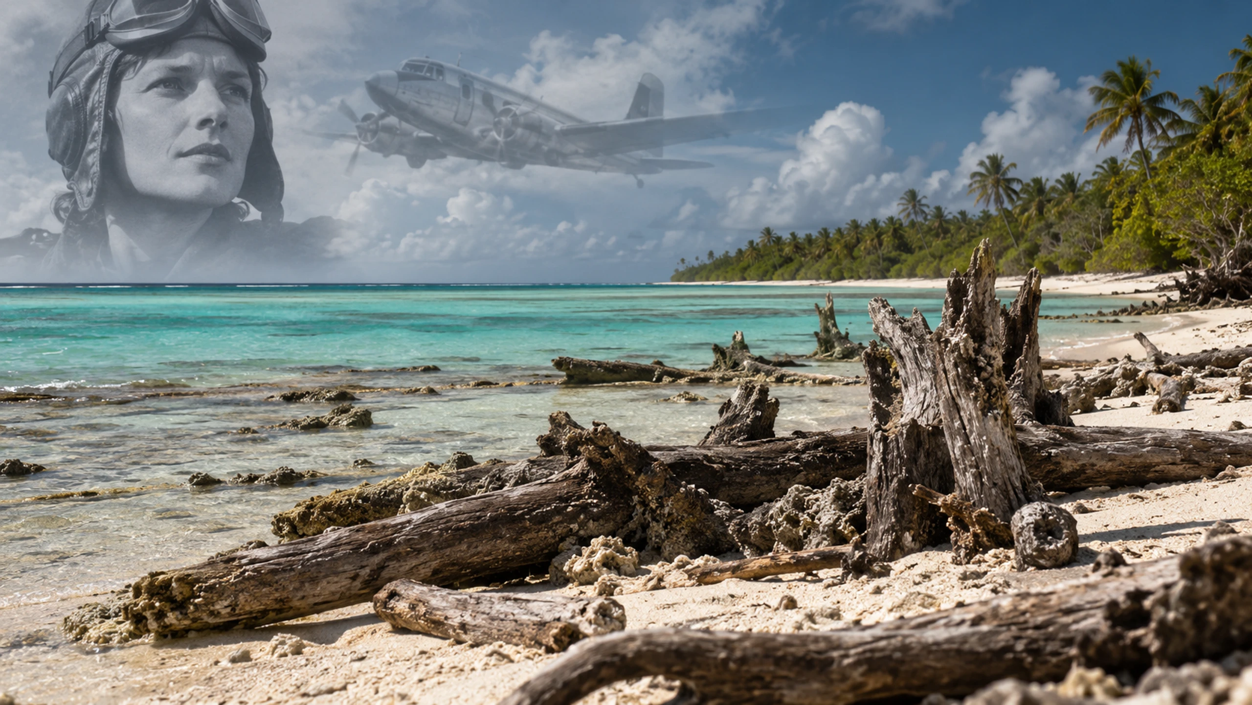 Amelia Earhart: Das vermutete Flugzeugwrack auf Nikumaroro entpuppt sich als Baumreste